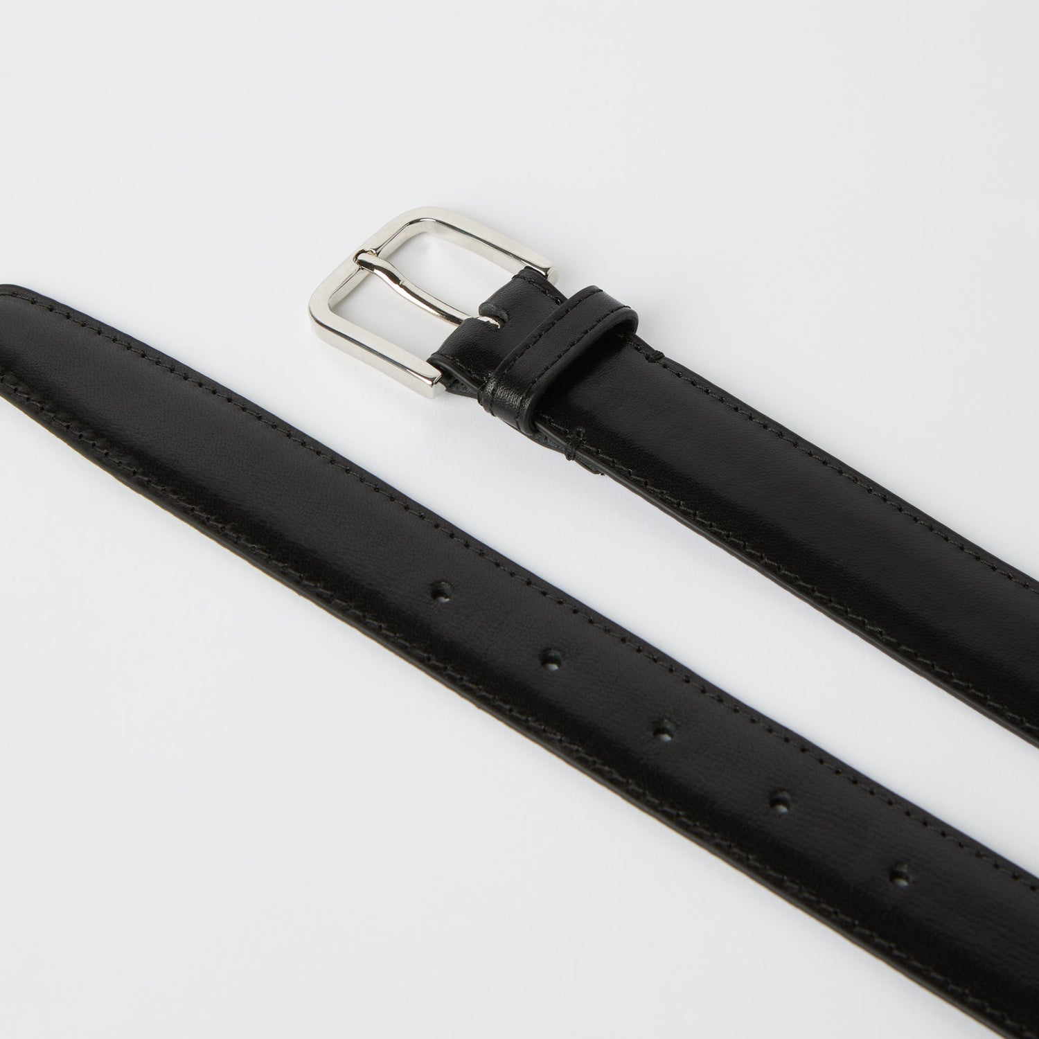 Herrbälte i läder 30 mm