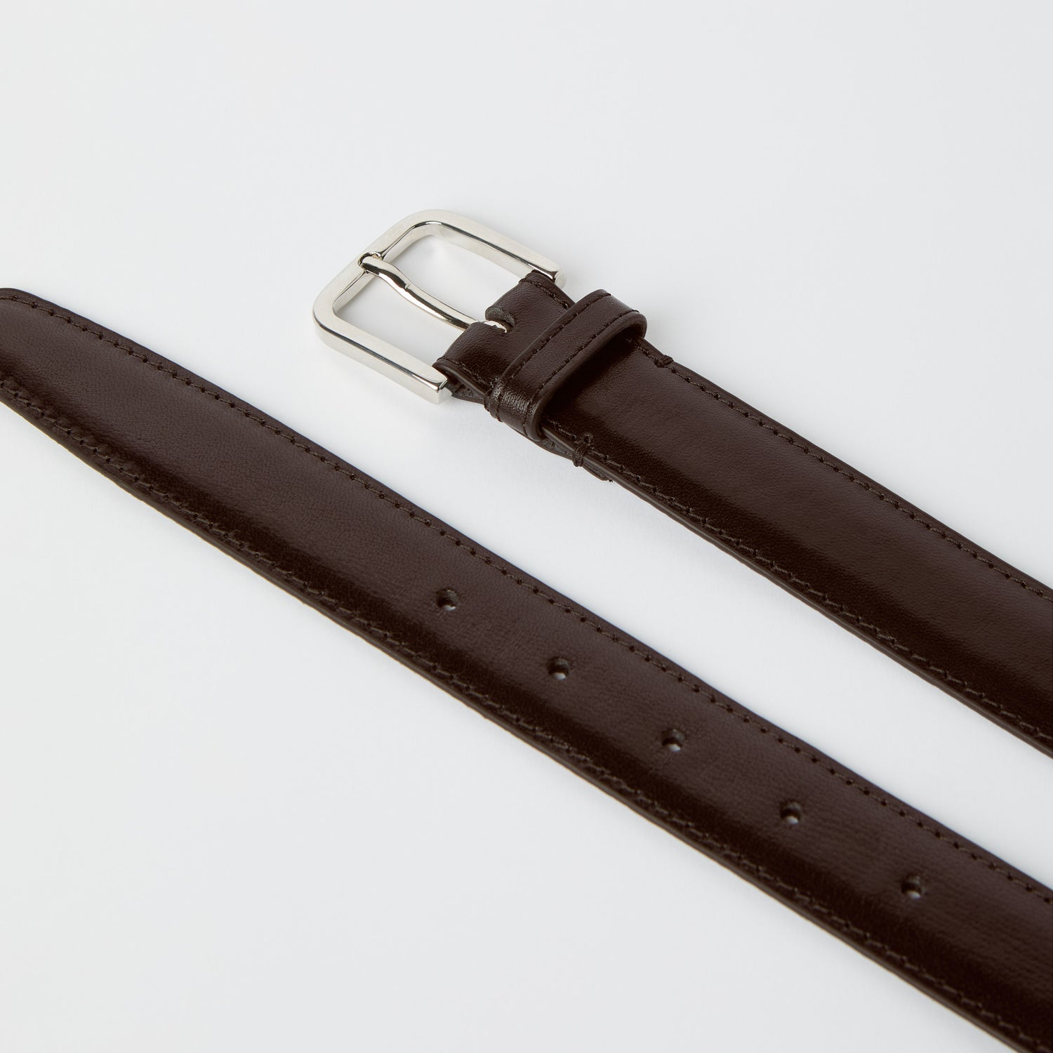 Herrbälte i läder 30 mm