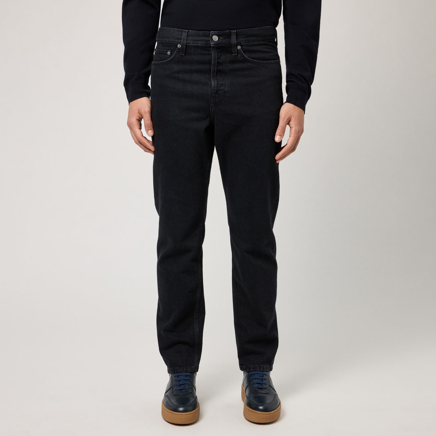Men's Regular Fit Tapered Denim