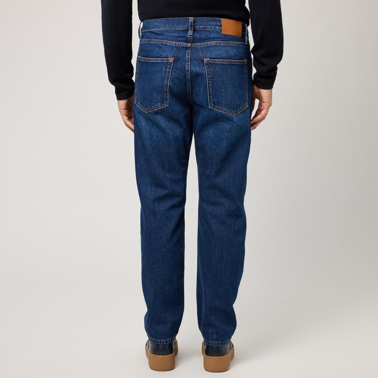 Men's Regular Fit Tapered Denim