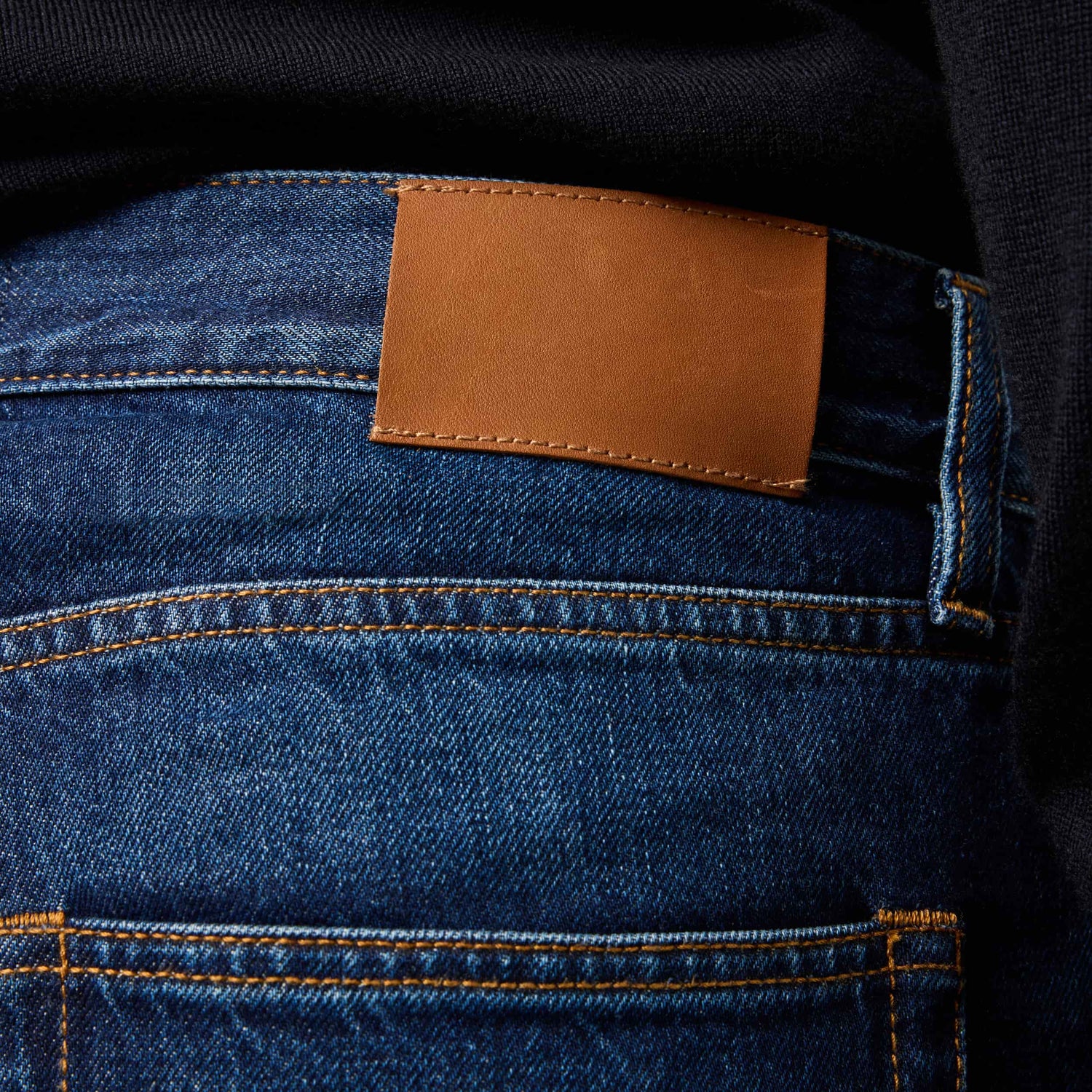 Men's Regular Fit Tapered Denim