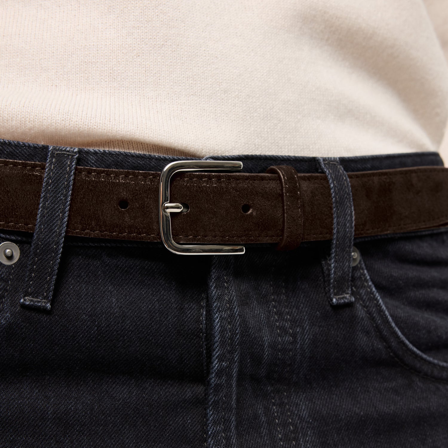 Men's Suede Belt 30mm