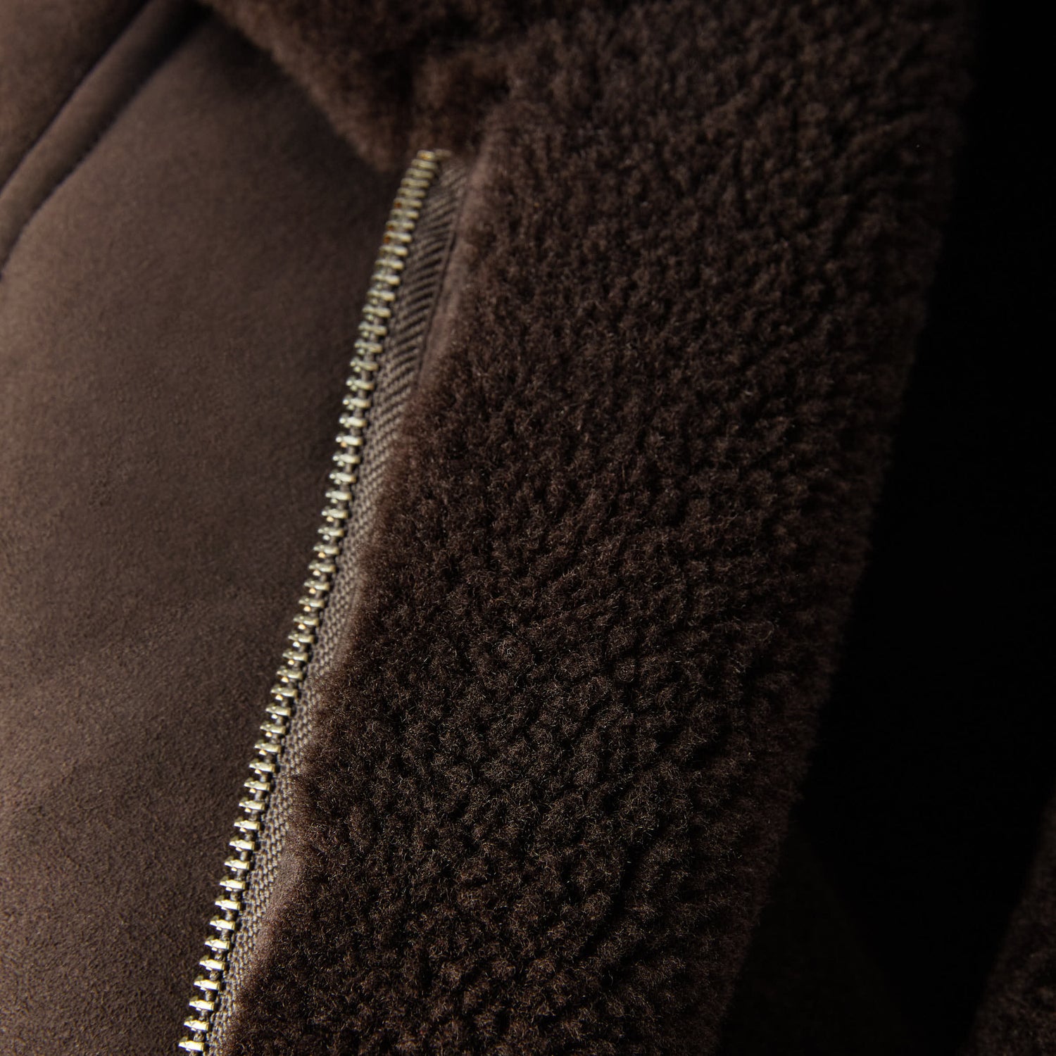 Men's Shearling Bomber Jacket