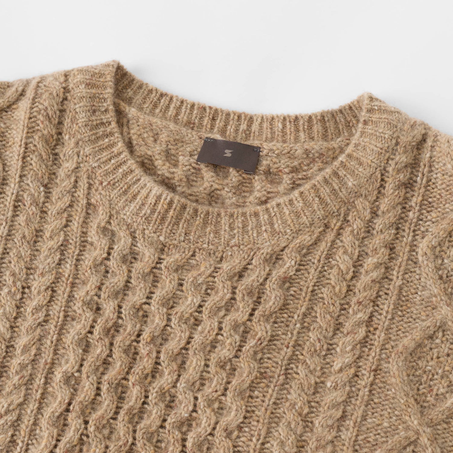 Men's Cashmere Cable Knit Sweater
