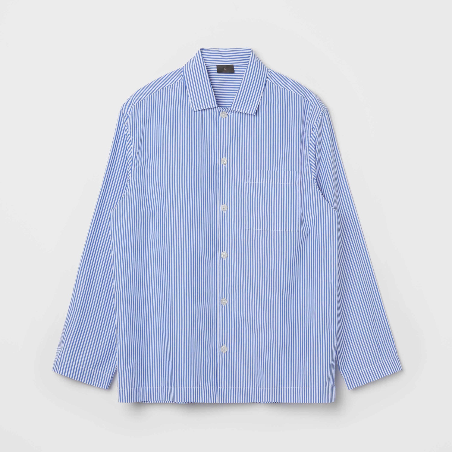 Men's Cotton-Poplin Pyjama Shirt