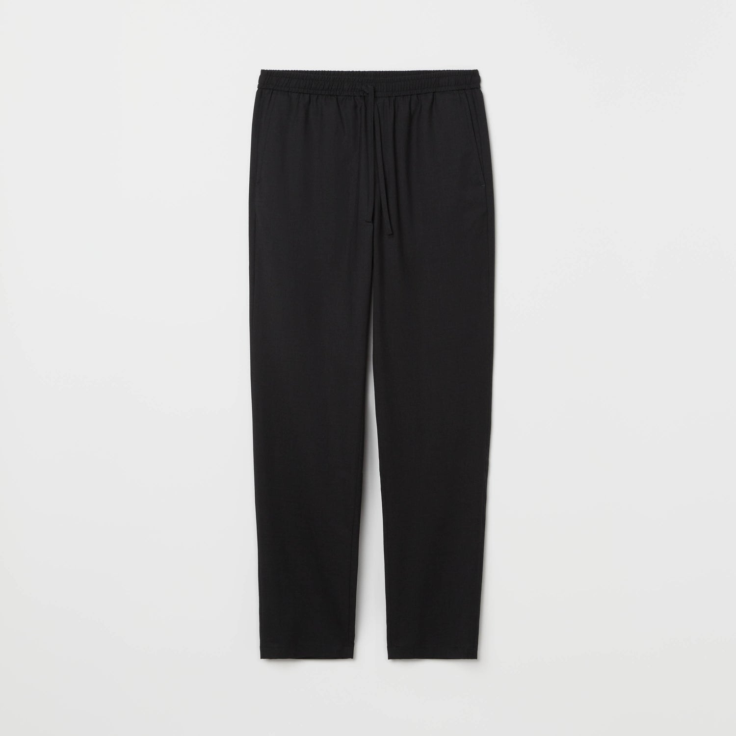 Men's Wool Drawstring Trousers