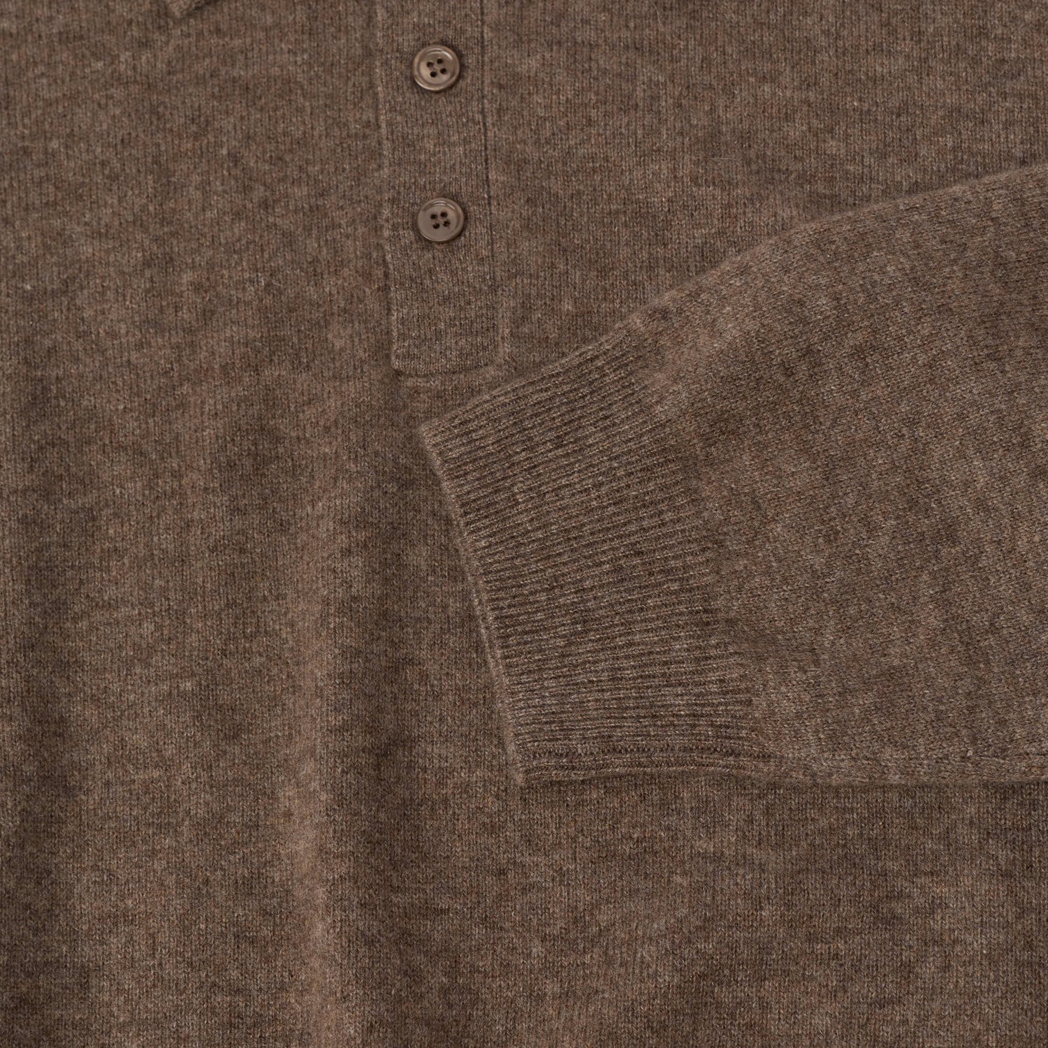 Men's Cashmere Polo Sweater