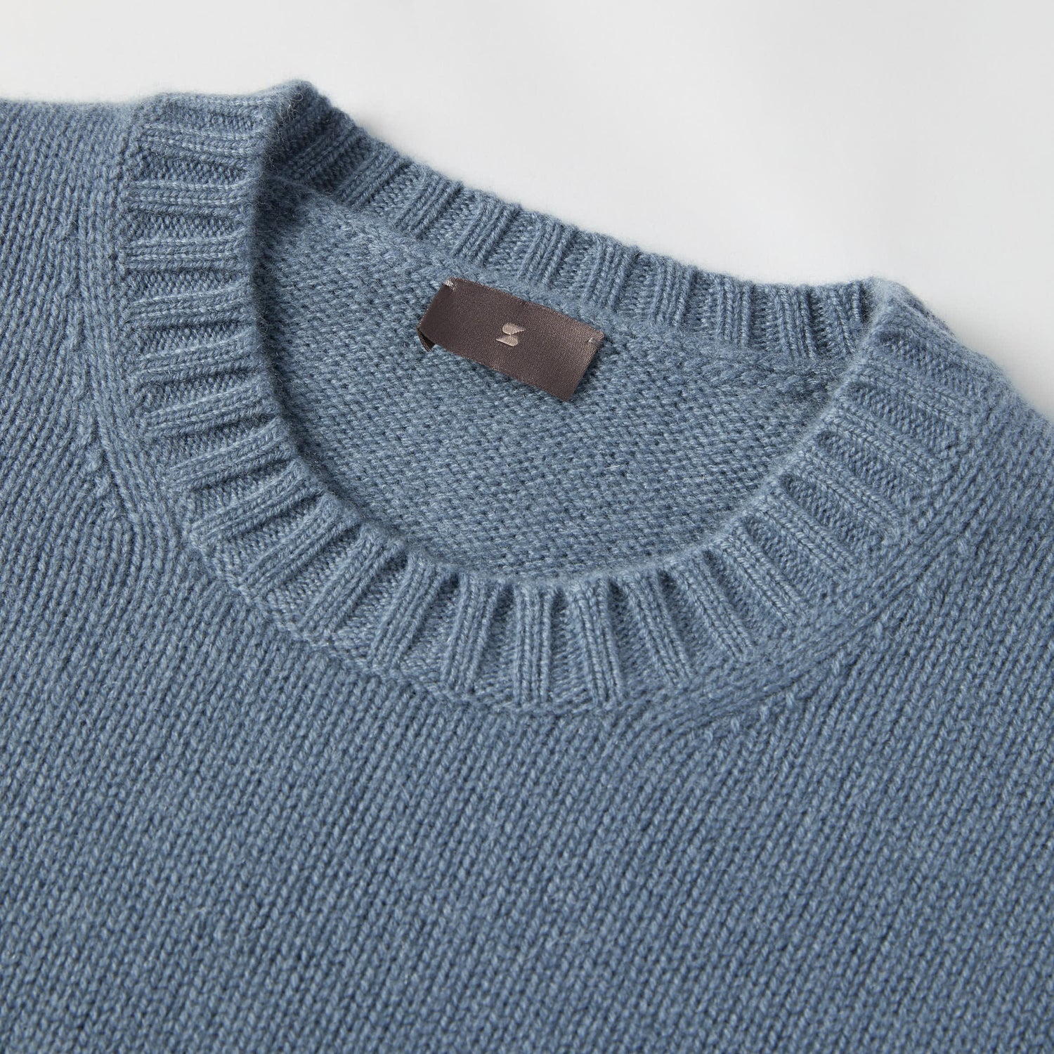 Men's Heavy Cashmere Crewneck Sweater