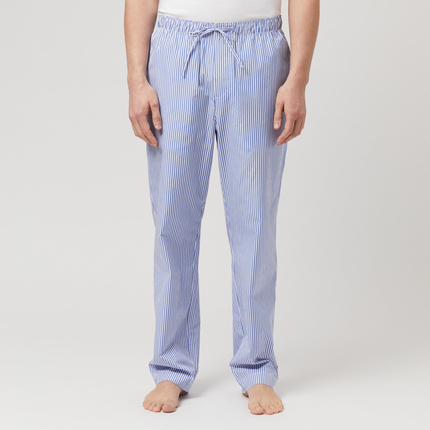 Men's Cotton-Poplin Pyjama Trousers