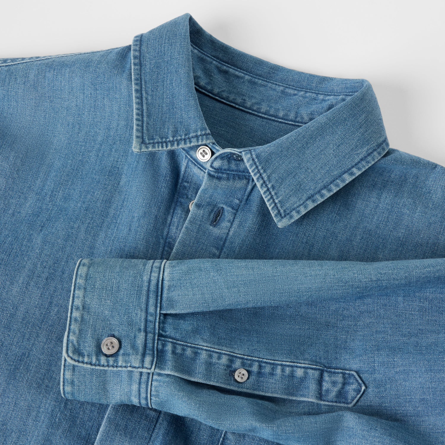 Men's Relaxed Denim Shirt