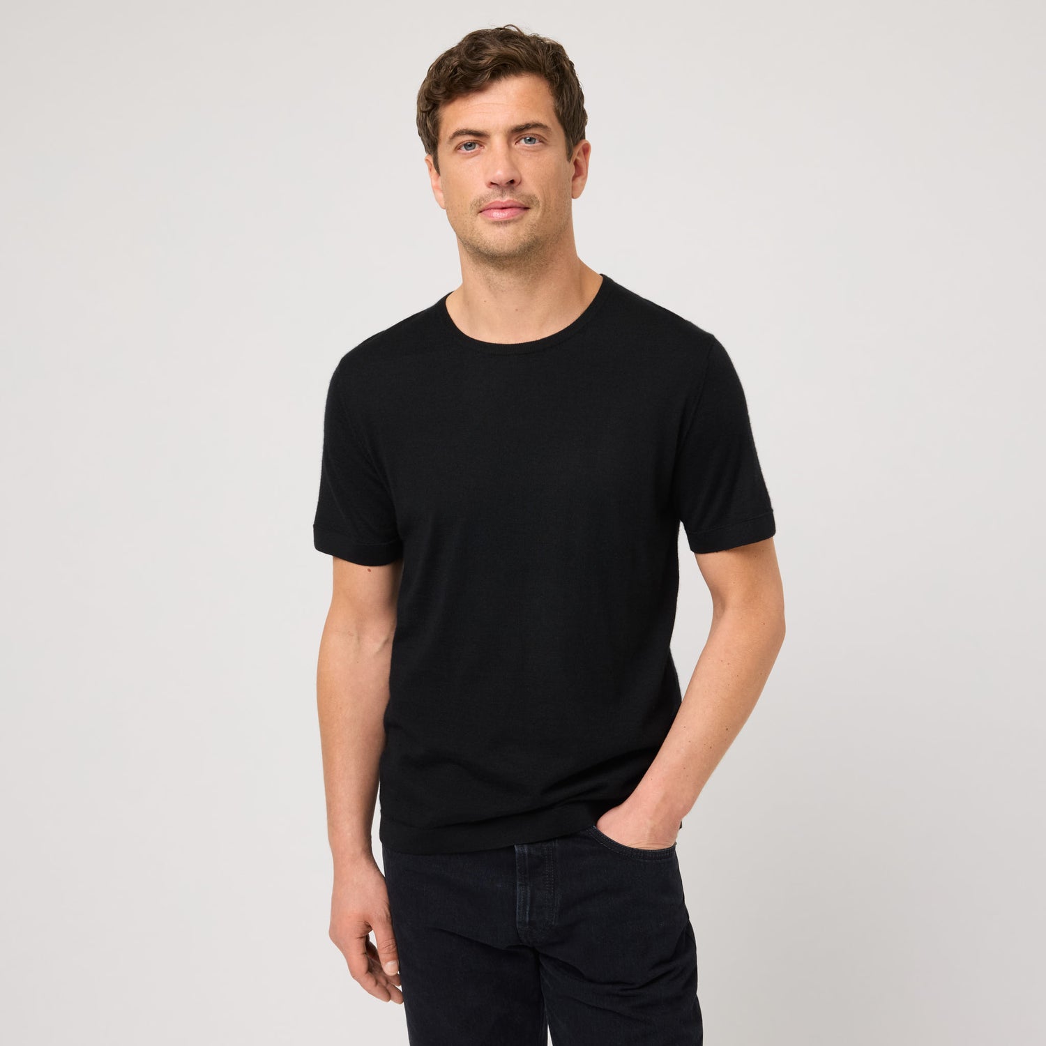 Men's Lightweight Cashmere T-Shirt