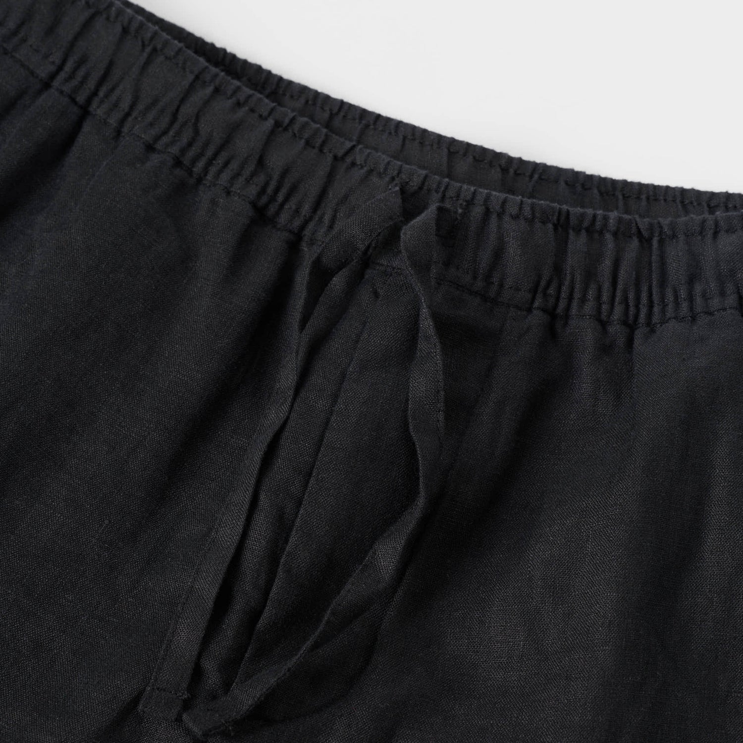 Men's Linen Drawstring Shorts