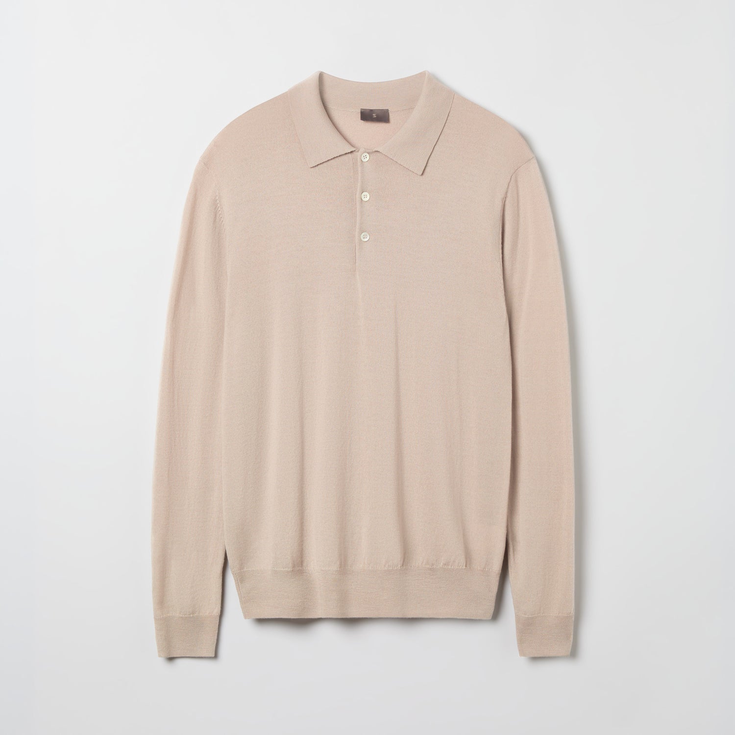 Men's Merino Long Sleeve Polo