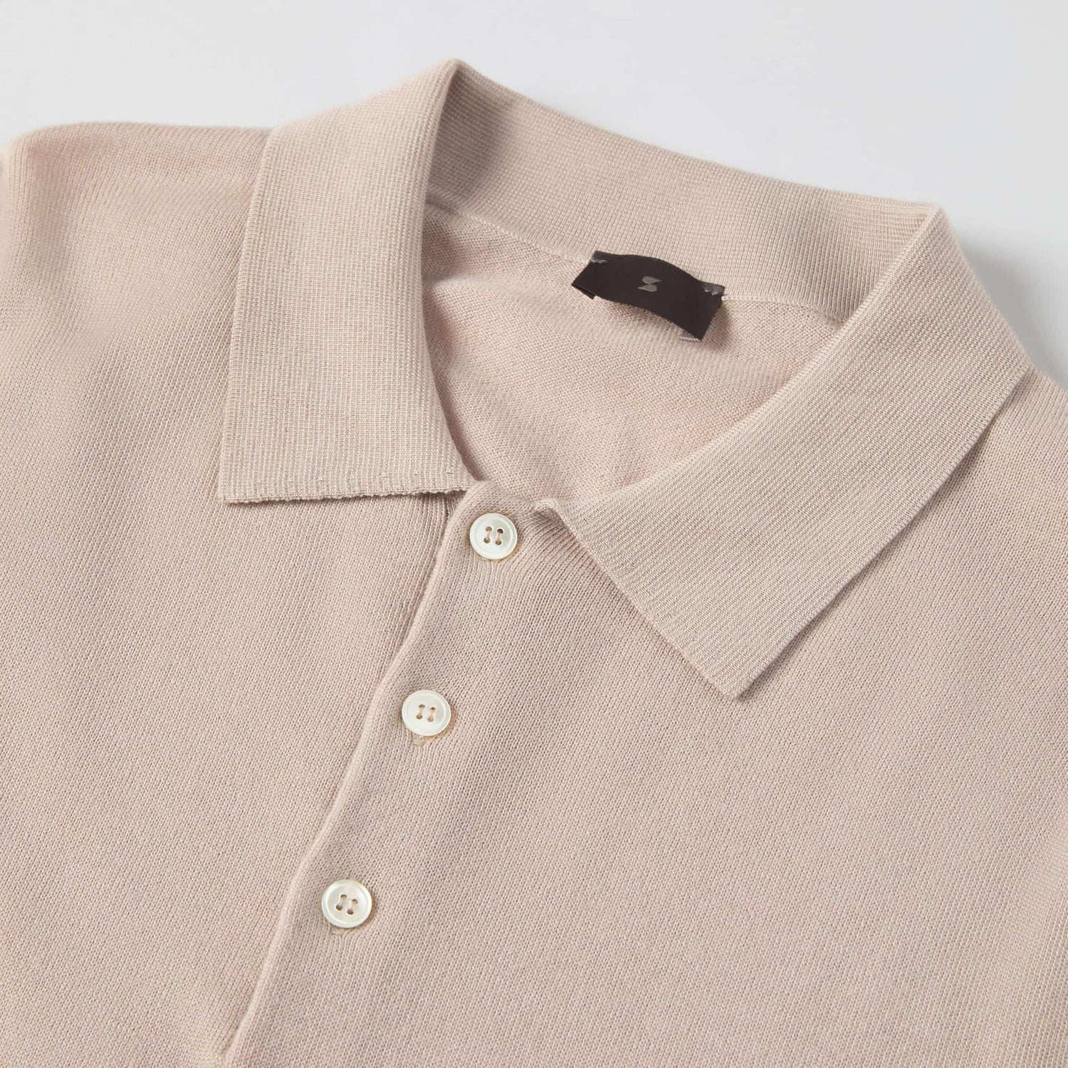 Men's Merino Long Sleeve Polo