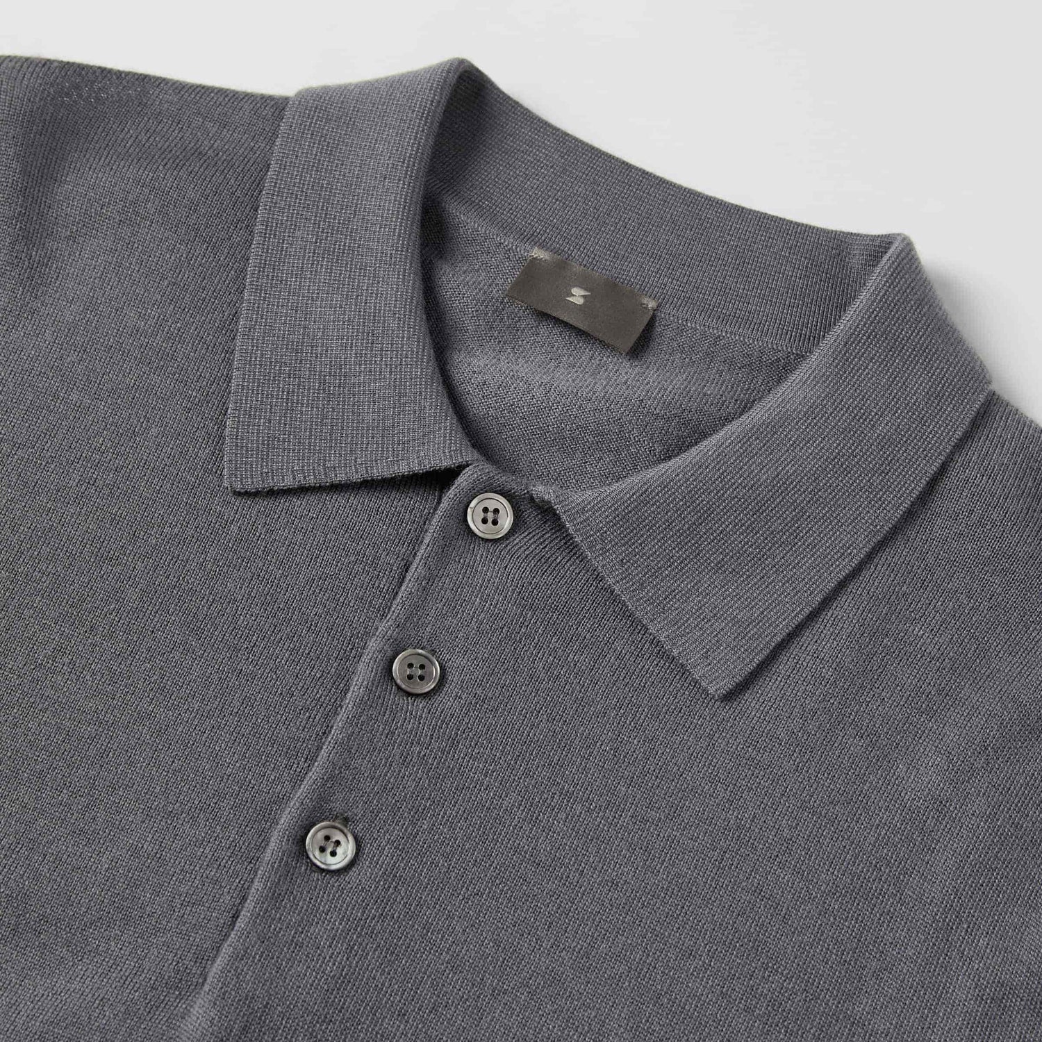 Men's Merino Long Sleeve Polo