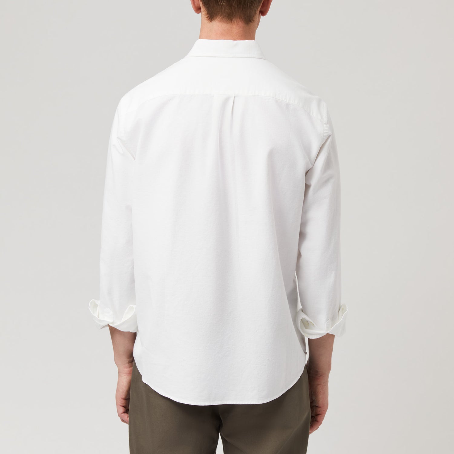 Men's Relaxed Button-Down Oxford Shirt