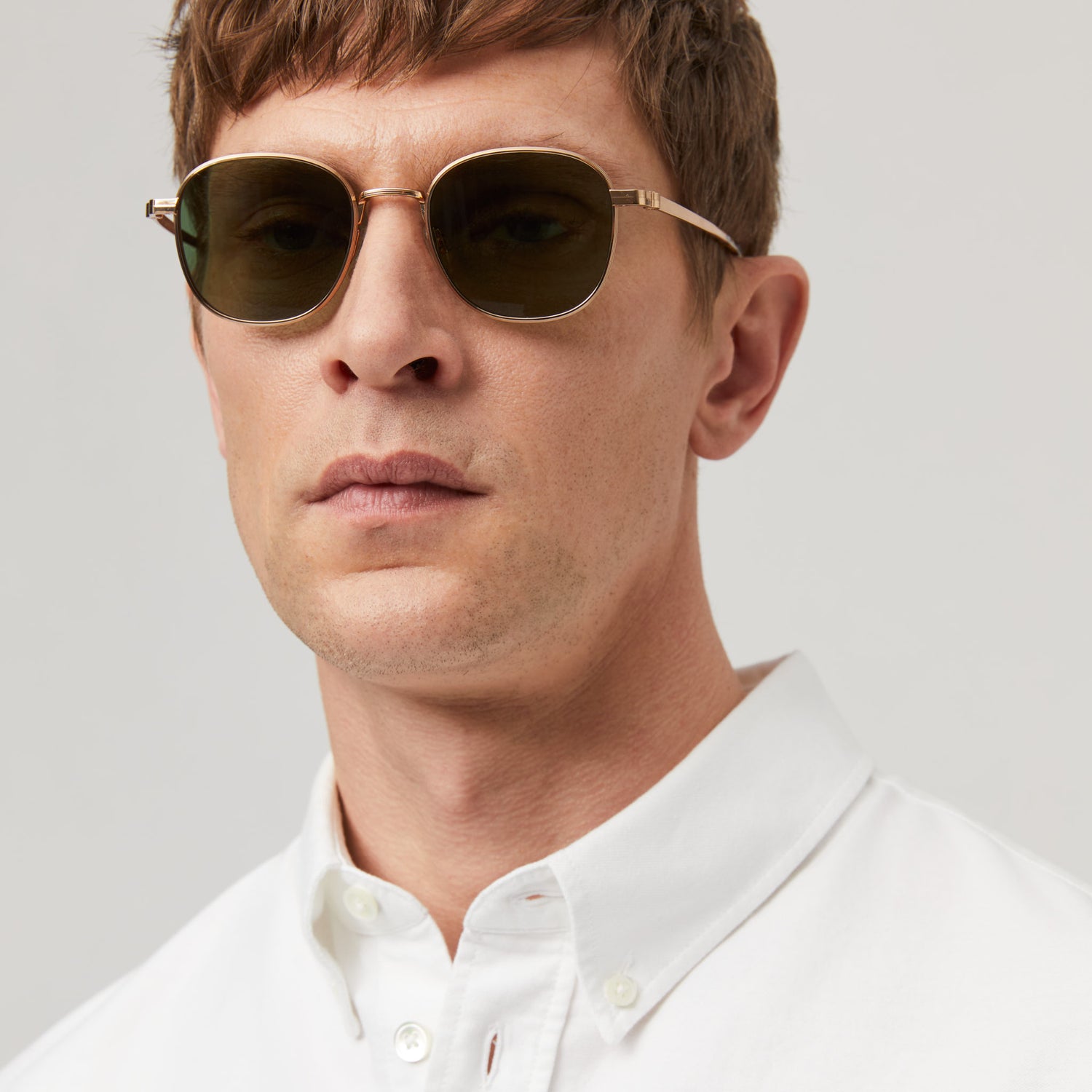 Men's Relaxed Button-Down Oxford Shirt