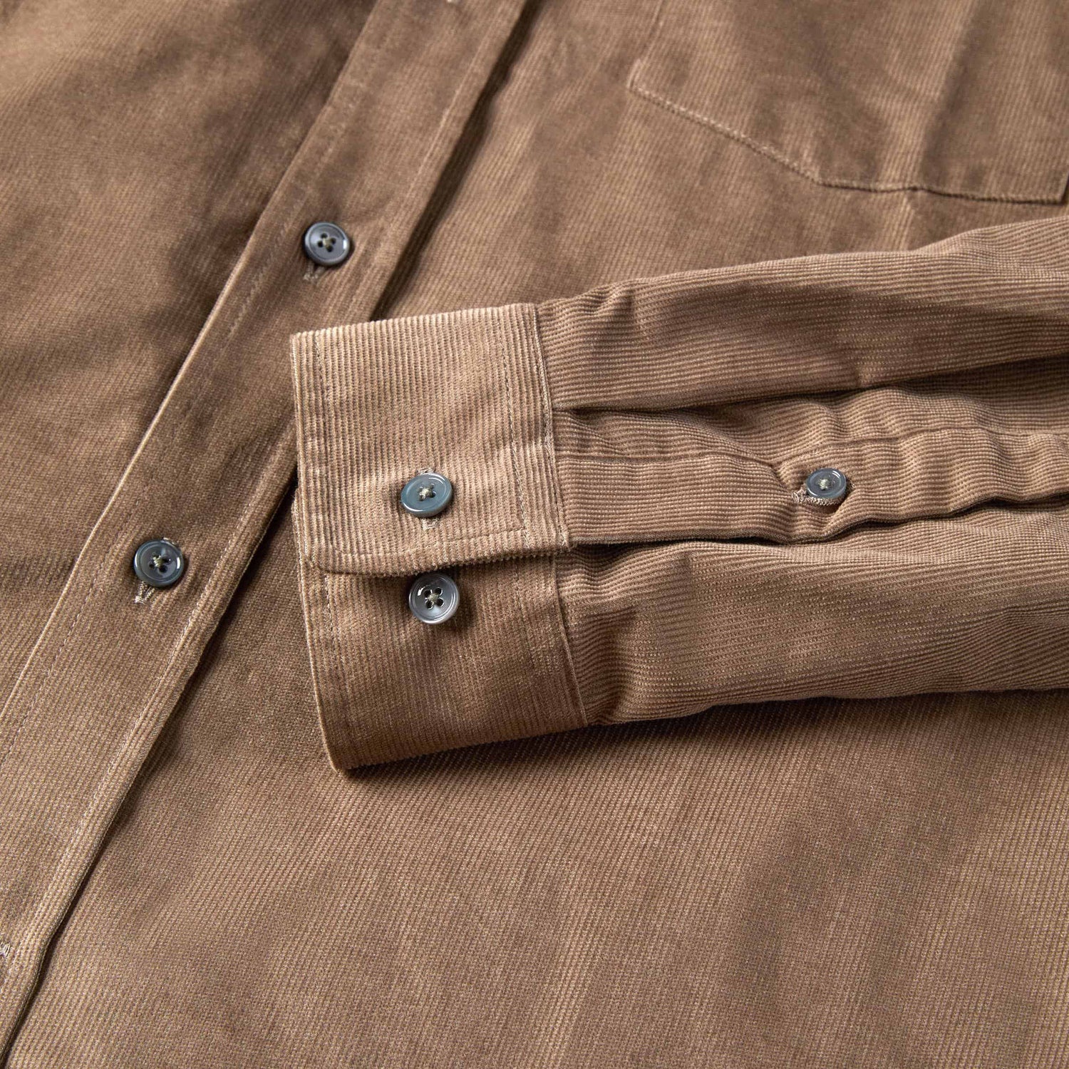 Men's Relaxed Button Down Corduroy Shirt