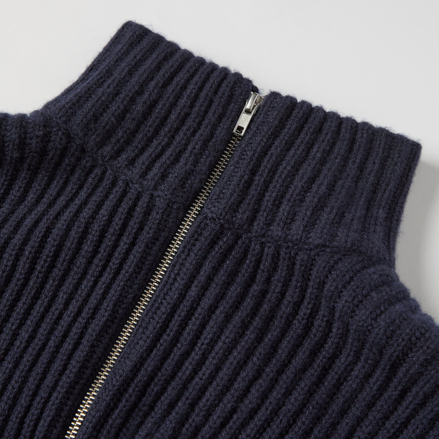 Men's Wool-Cashmere Zip Cardigan