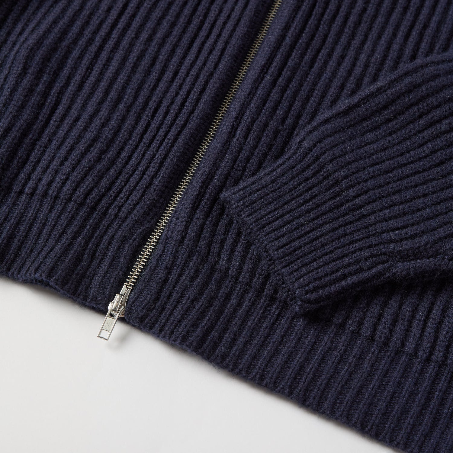 Men's Wool-Cashmere Zip Cardigan