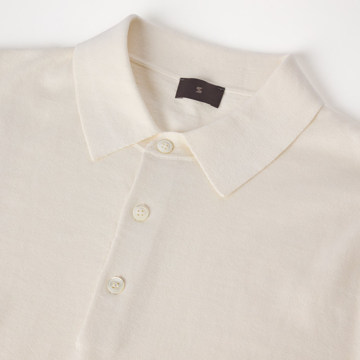 Men's Silk-Cotton Short Sleeve Polo