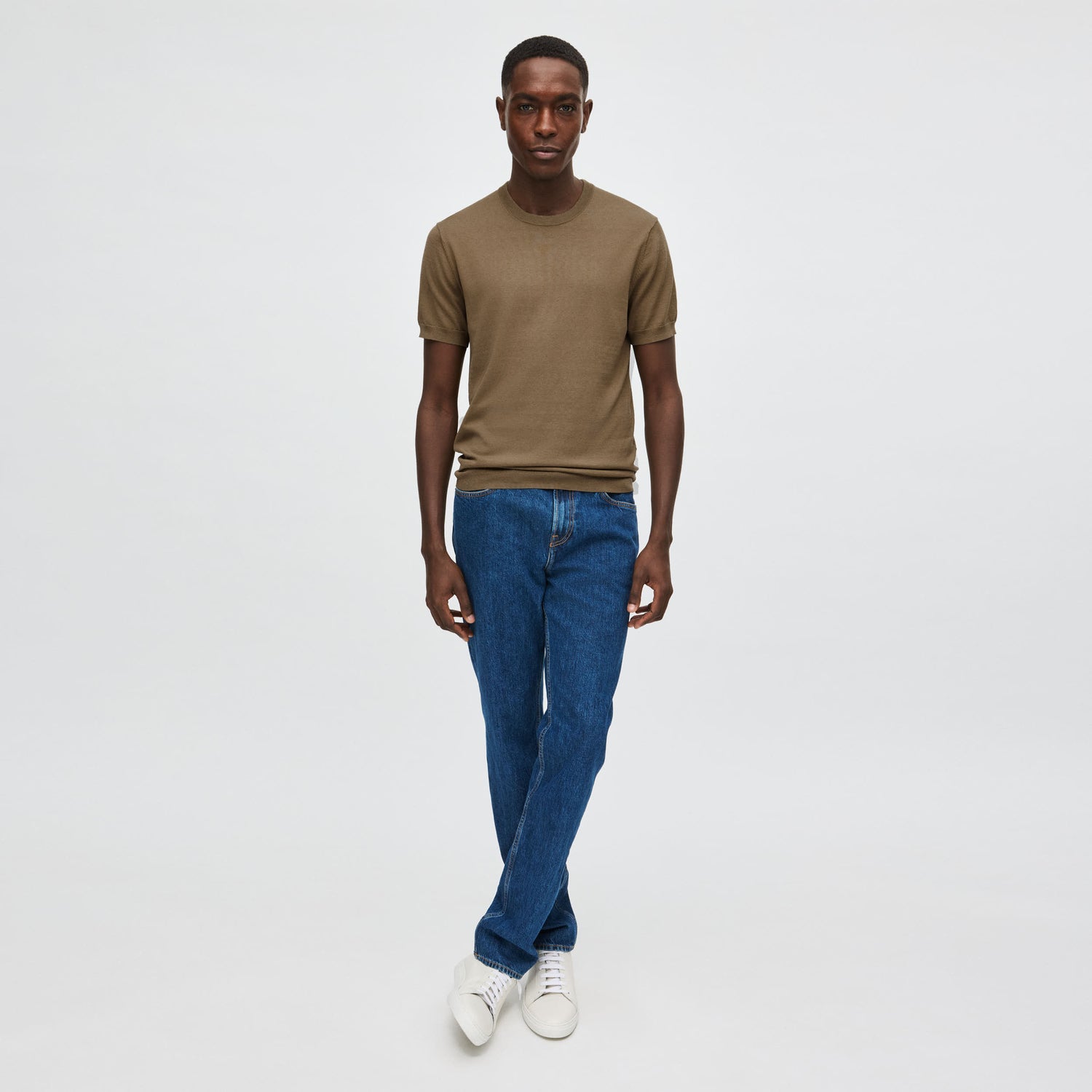 Men's Silk-Cotton T-shirt