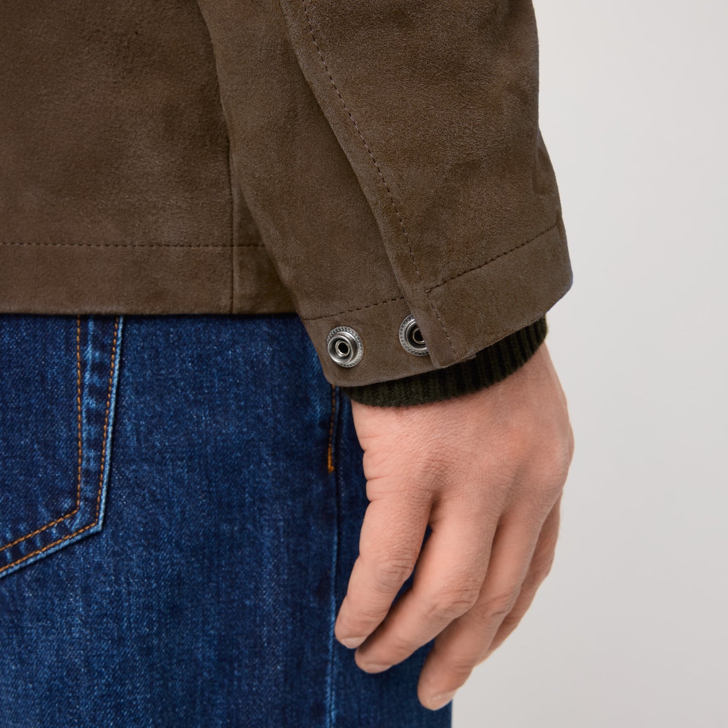 Men's Suede Field Jacket