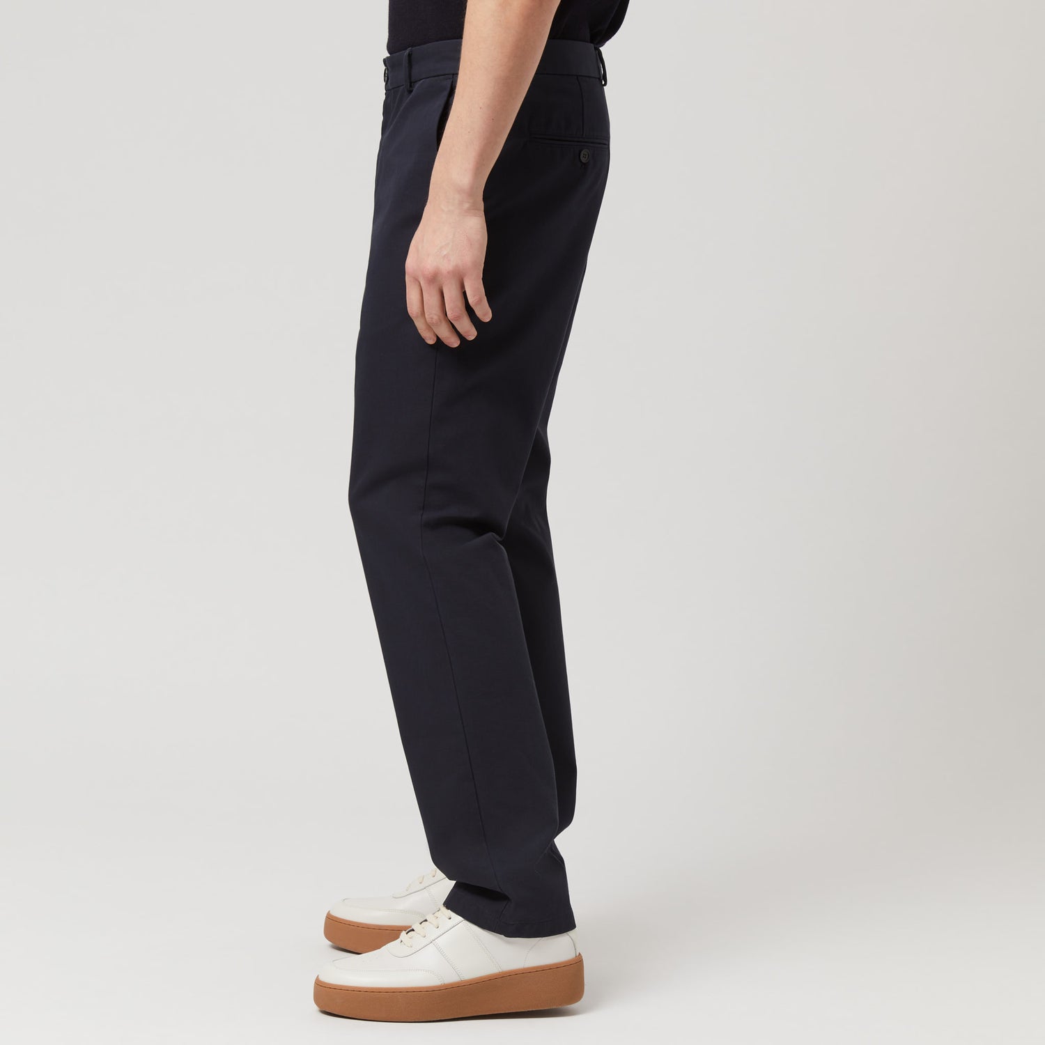 Men's Tapered Cotton Twill Chinos