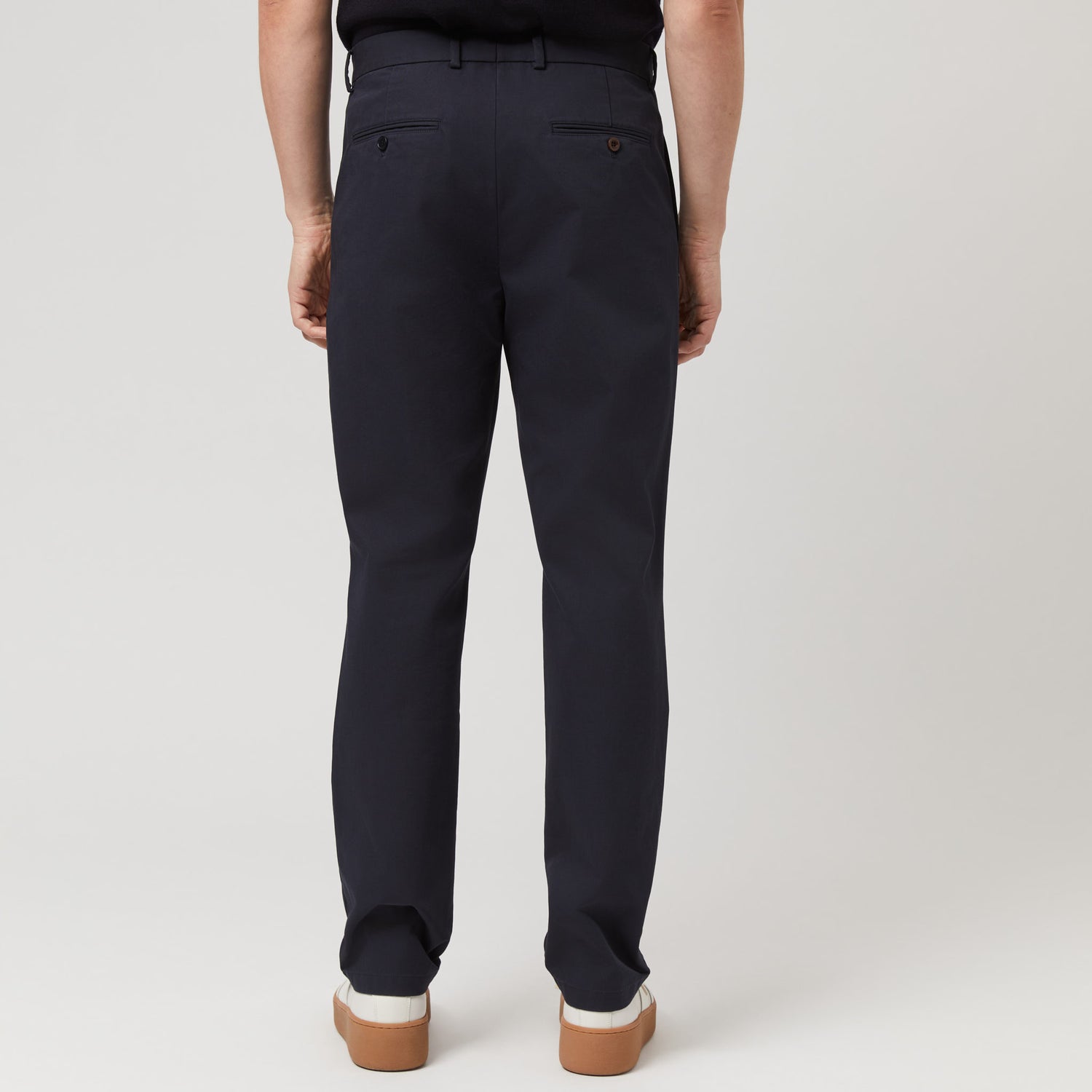 Men's Tapered Cotton Twill Chinos
