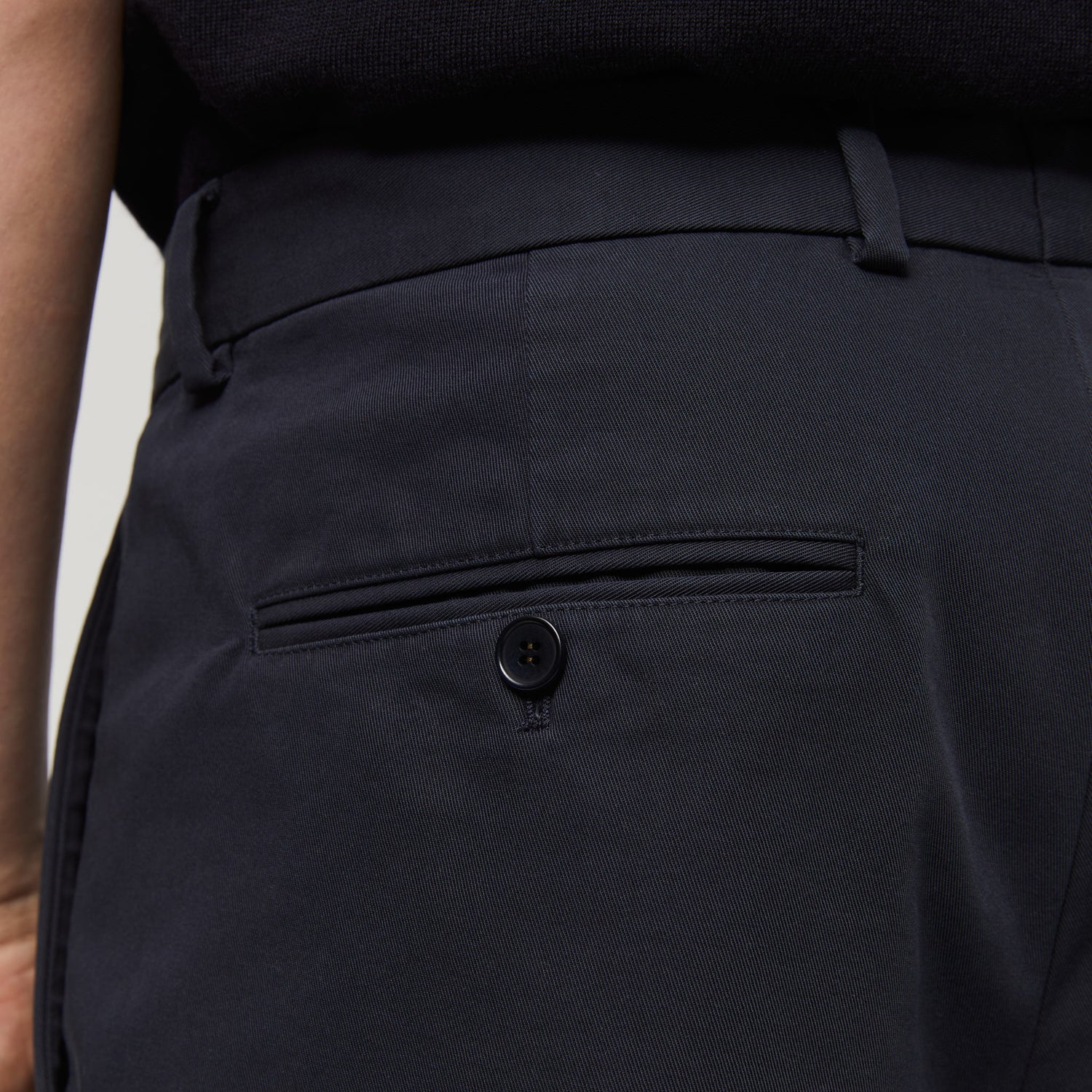 Men's Tapered Cotton Twill Chinos