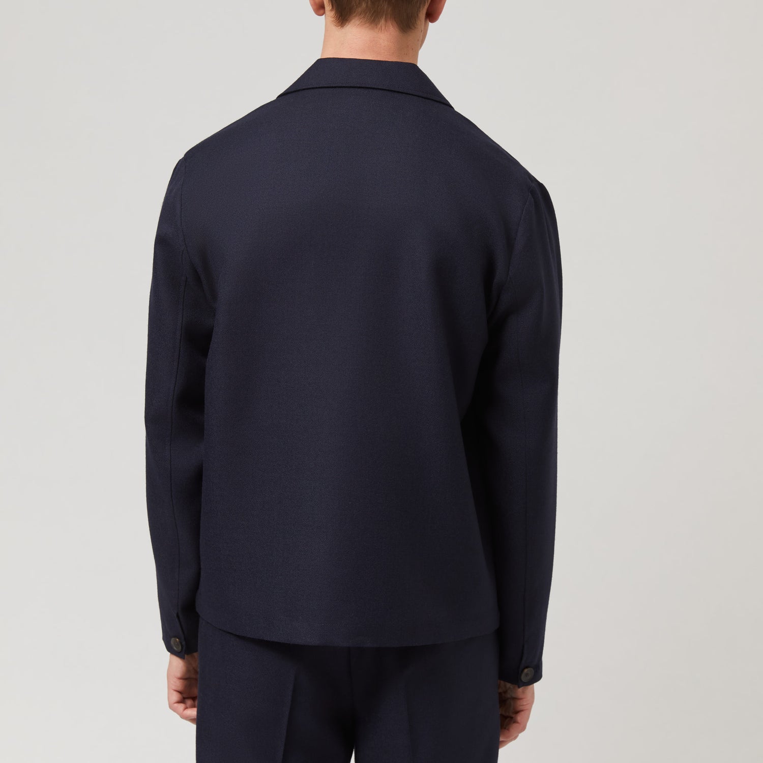 Men's Wool Shirt Jacket