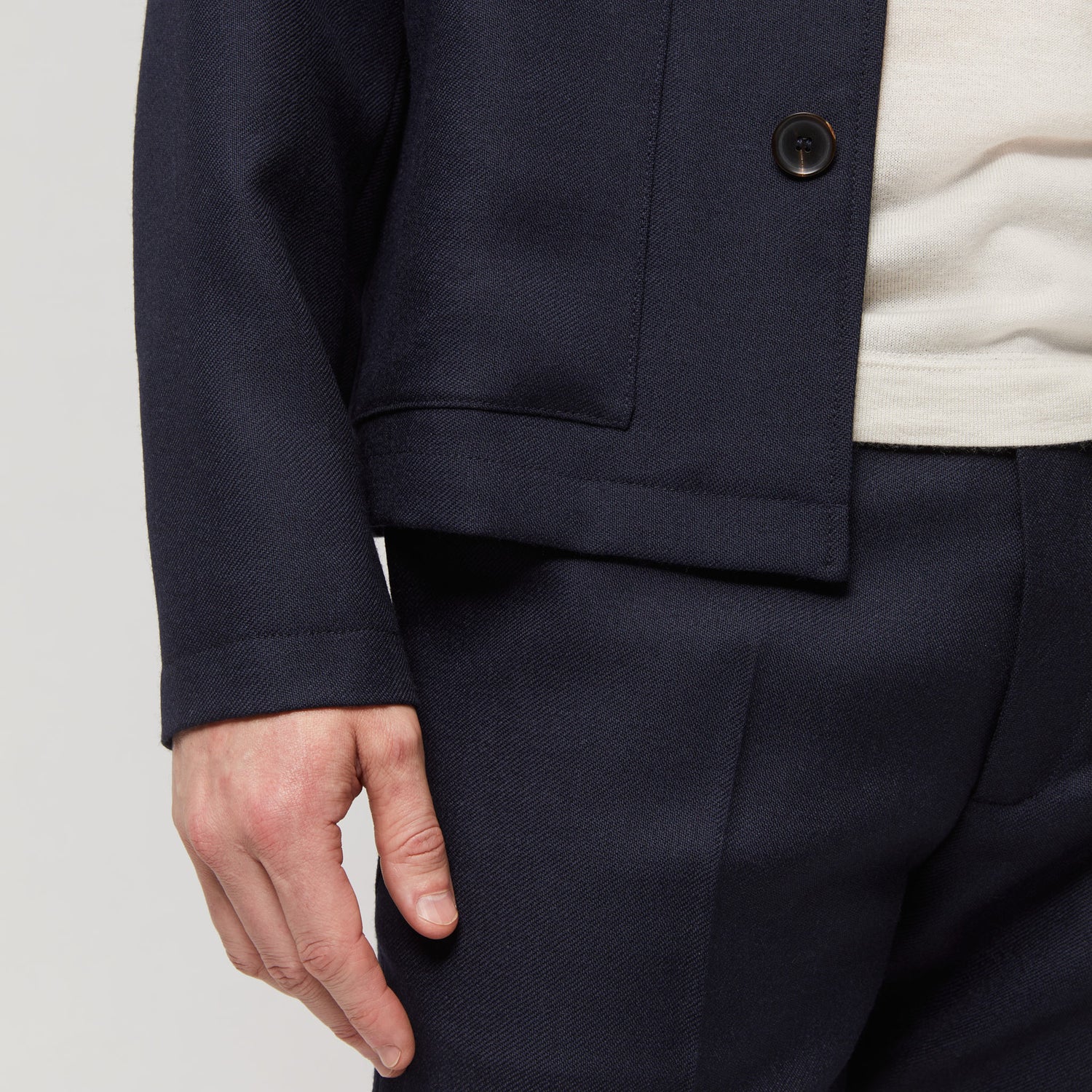 Men's Wool Shirt Jacket