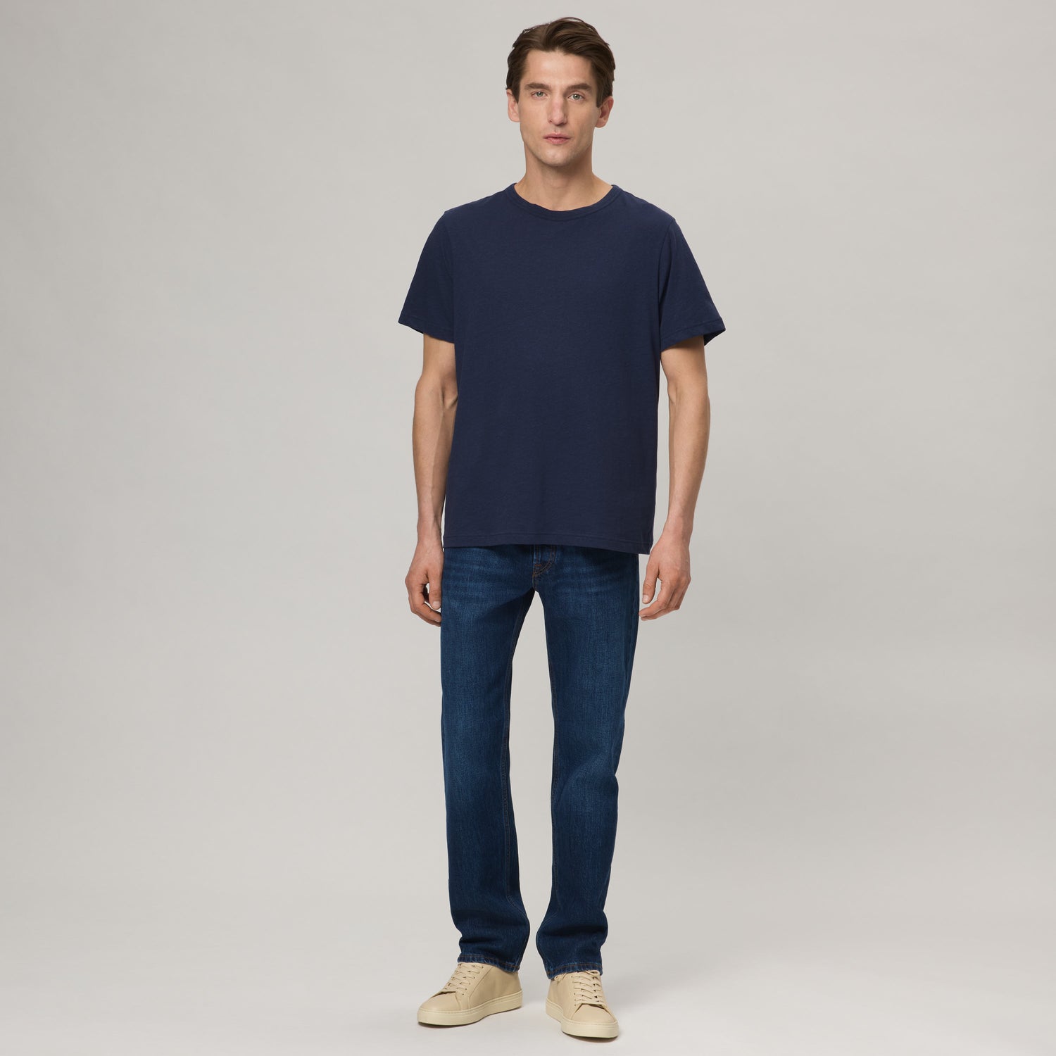Men's Cotton-Linen T-shirt