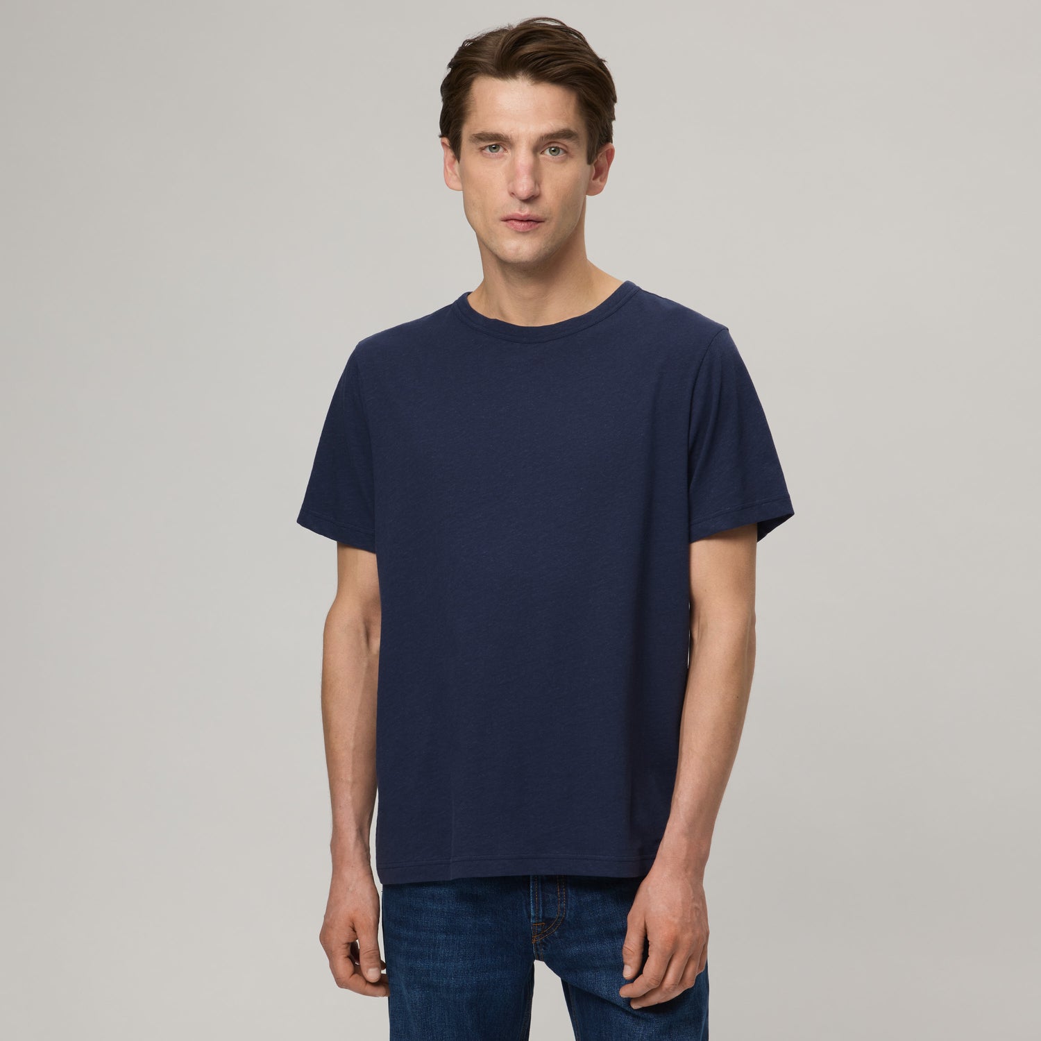 Men's Cotton-Linen T-shirt
