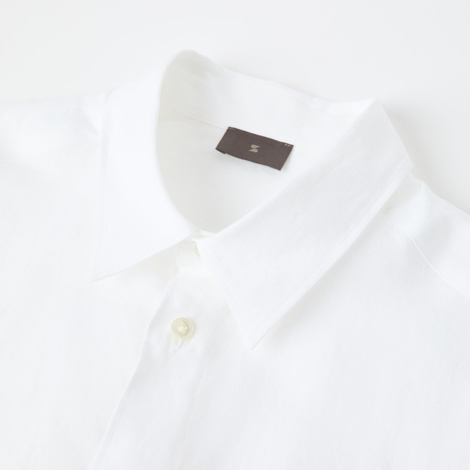 Men's Relaxed Short Sleeve Linen Shirt