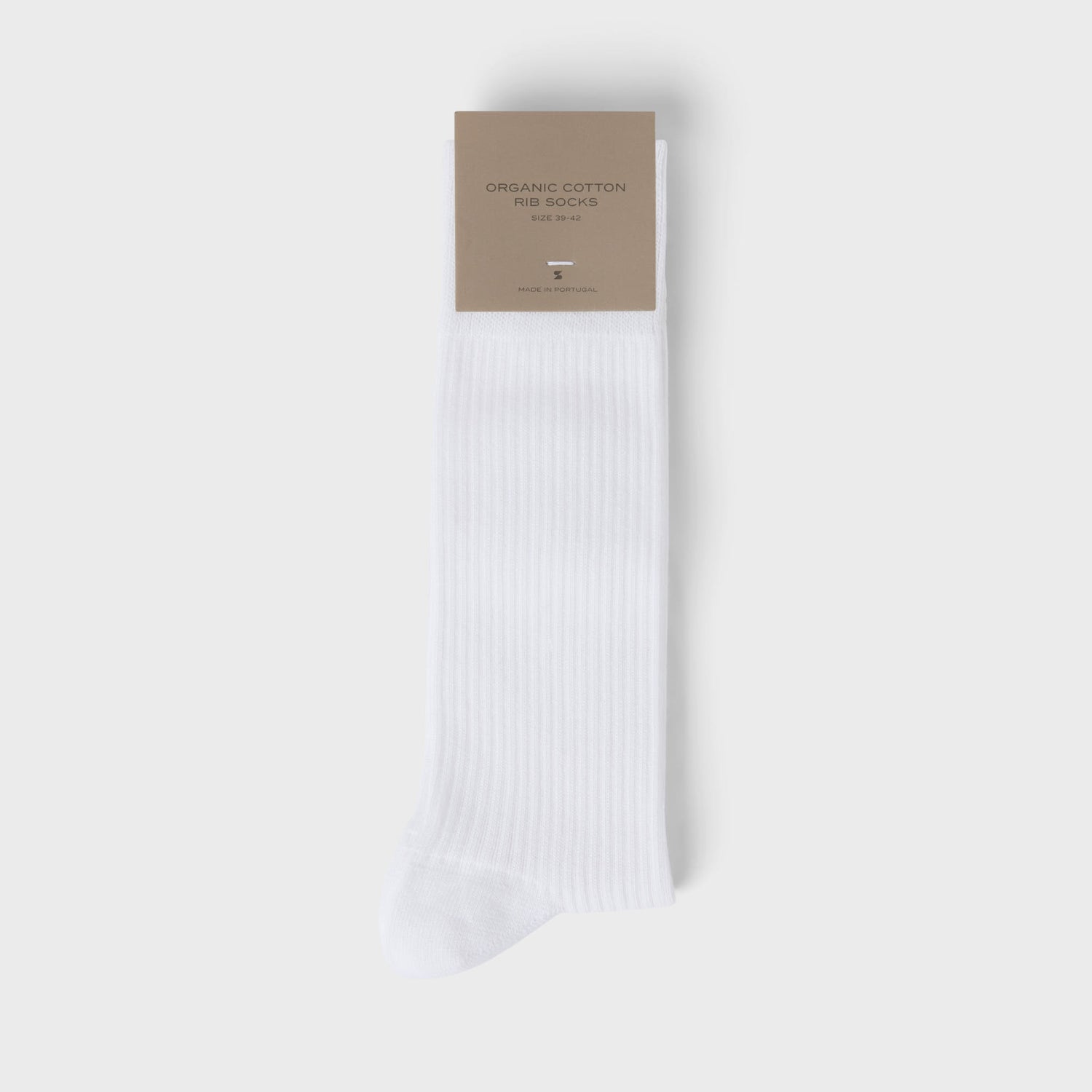 Organic Cotton Rib Socks