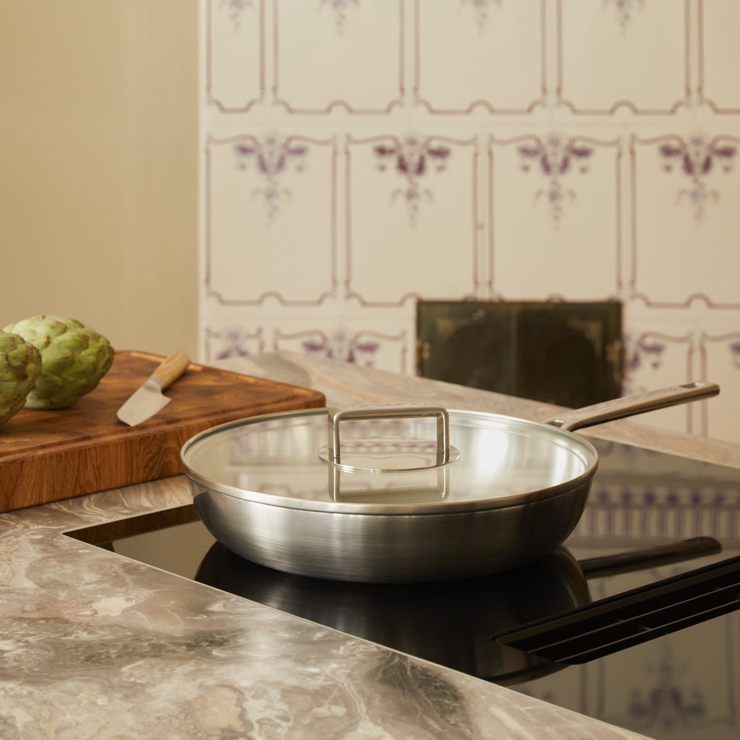 Stainless Steel Frying Pan