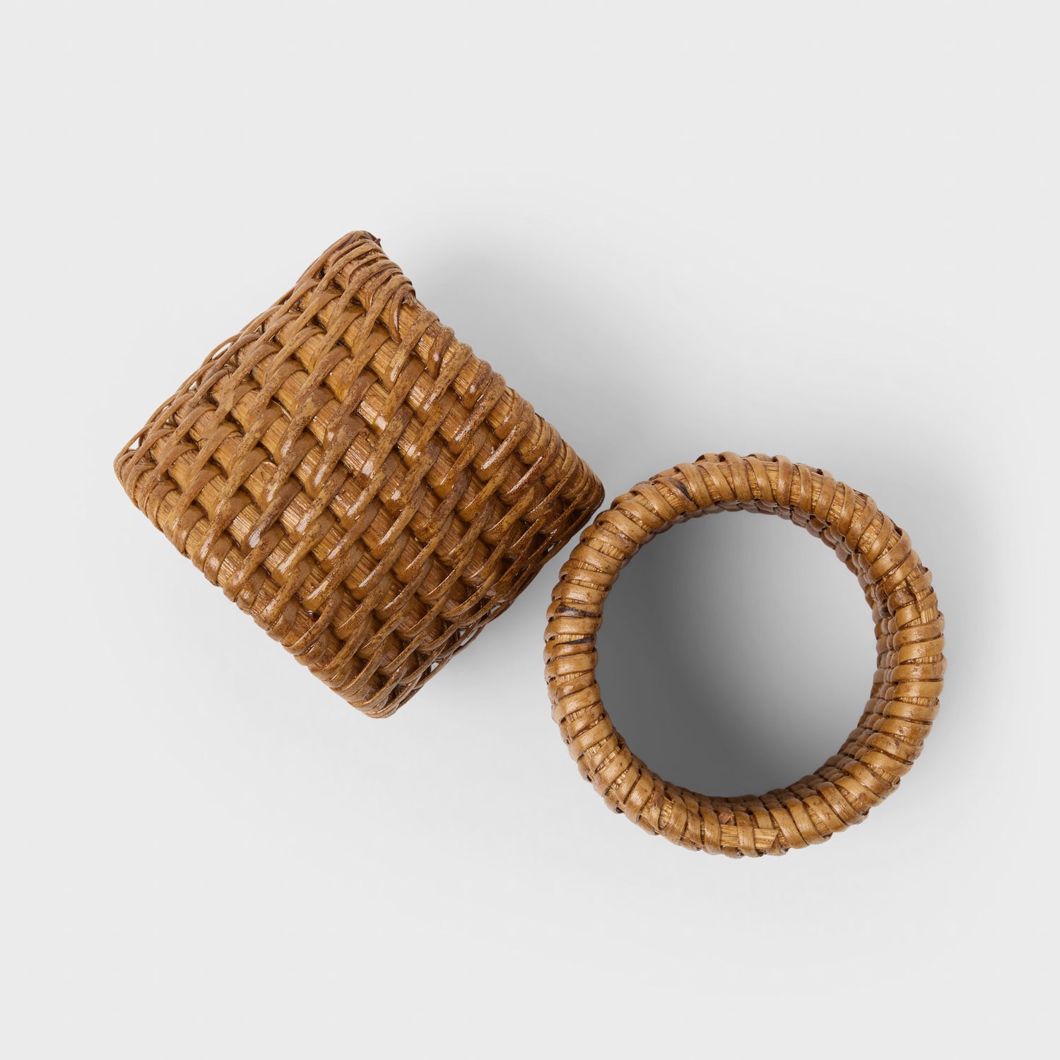 Rattan Napkin Holder 2-P