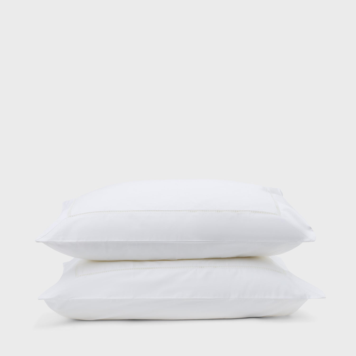 Sateen Pillow Cover Hemstitch 2-P