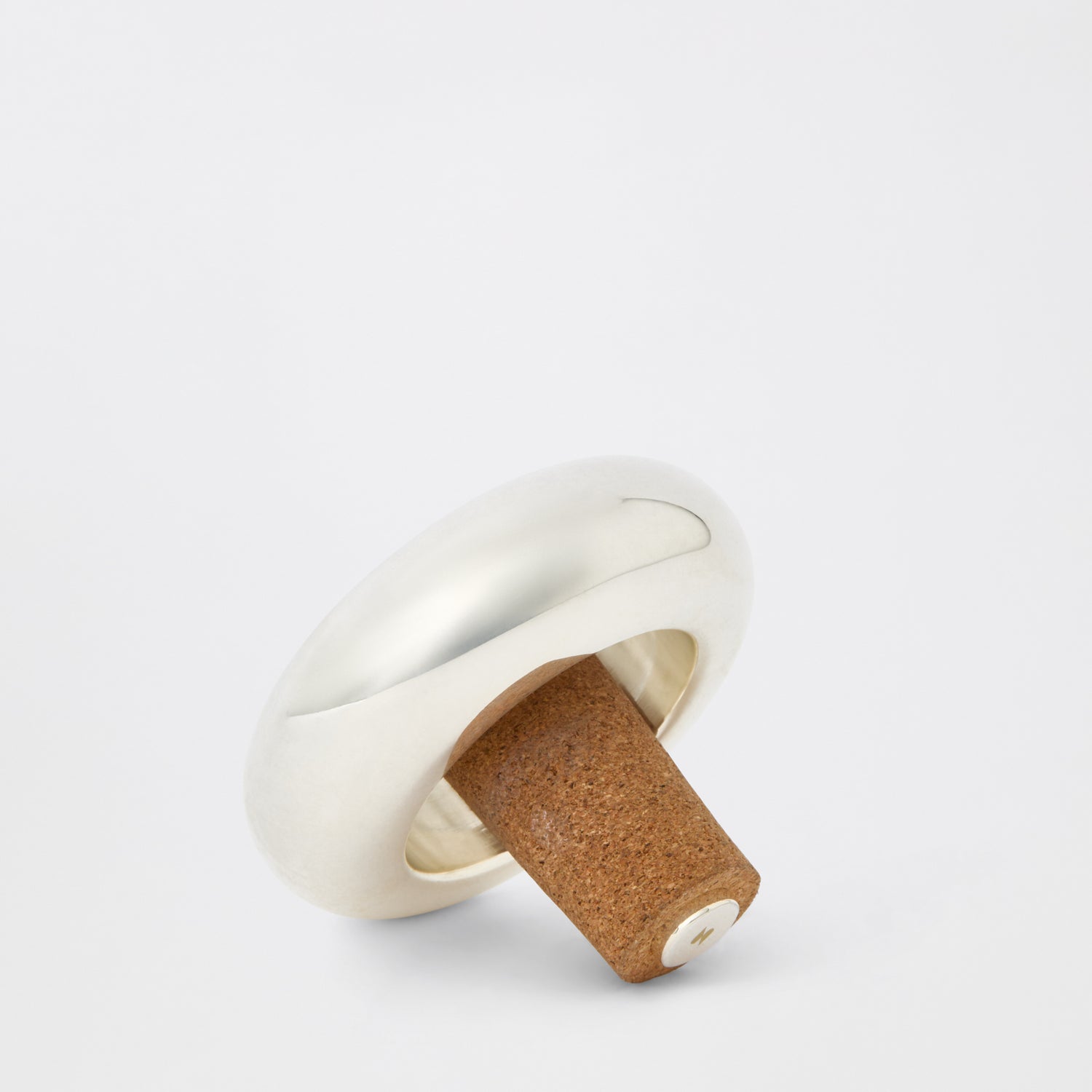 Silver Plated Bottle Stopper