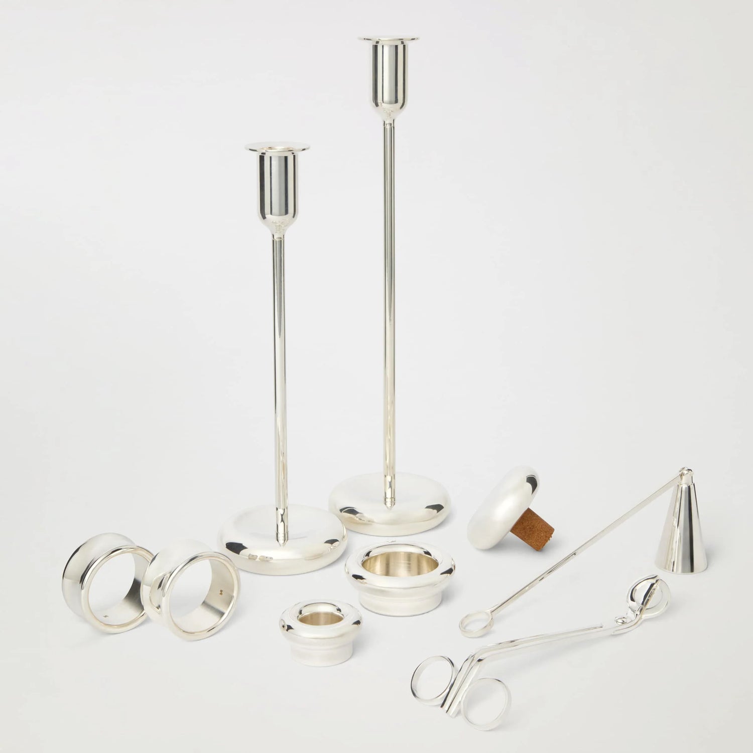 Silver Plated Candle Stick