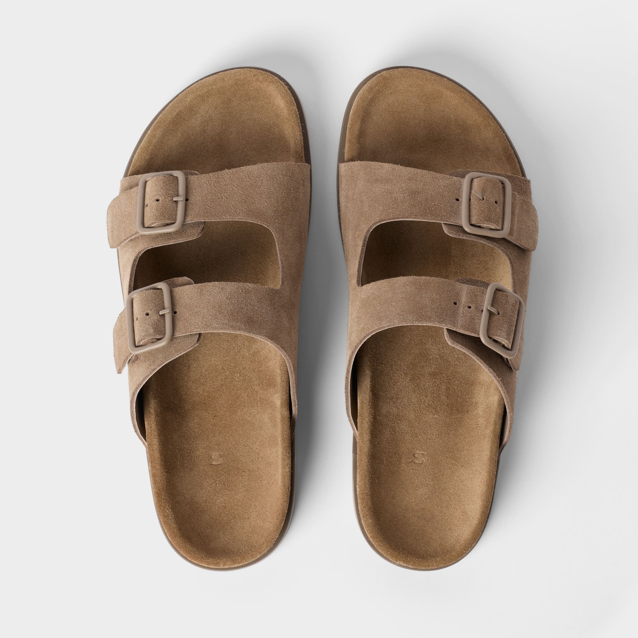Suede Sandals - Italian Cow Suede - Singular Society