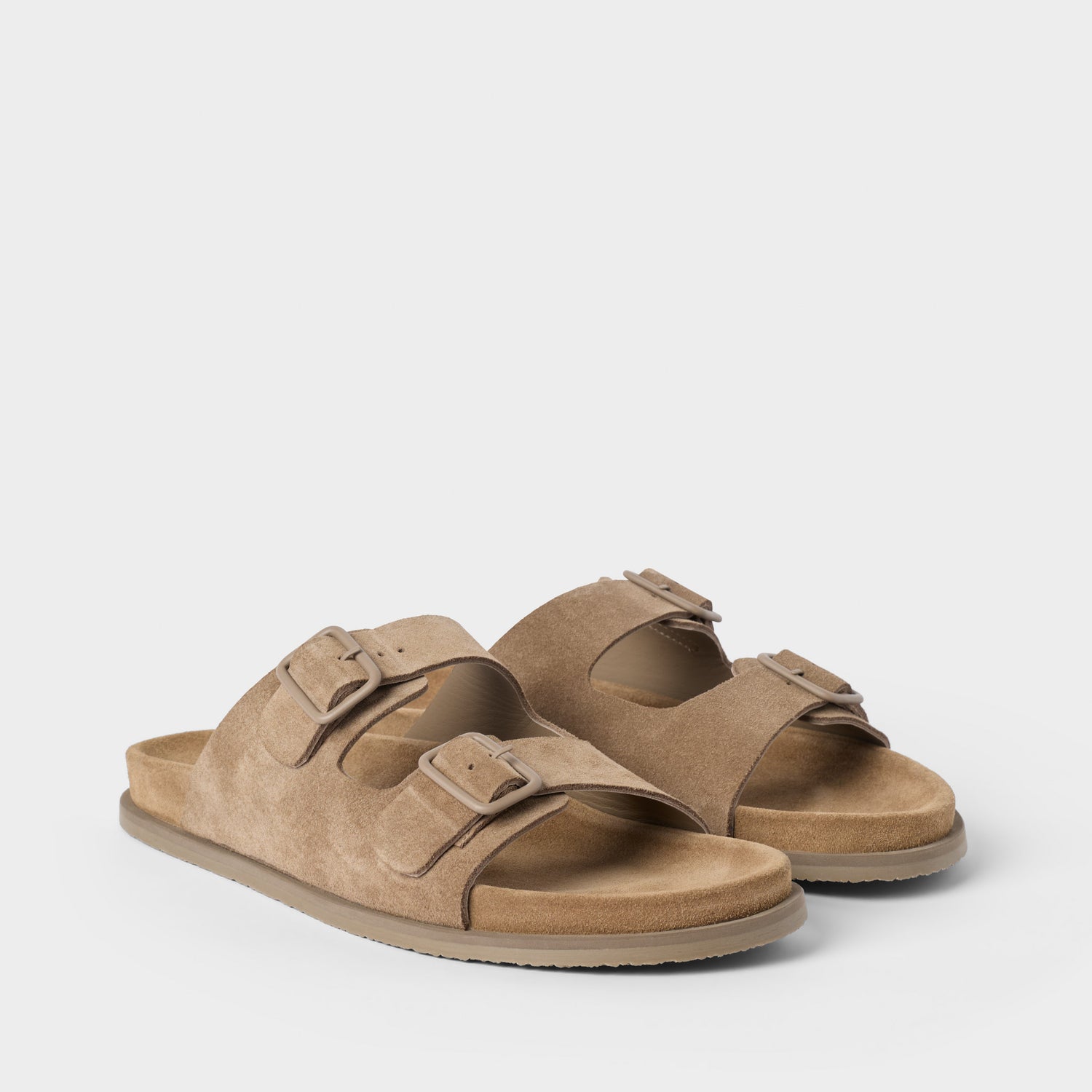 Suede Sandals