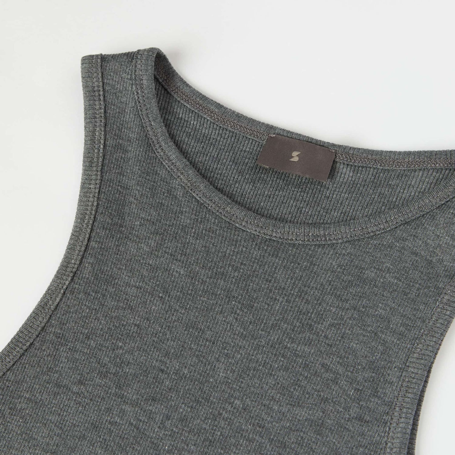 Women's Ribbed Cotton-Silk Tank Top