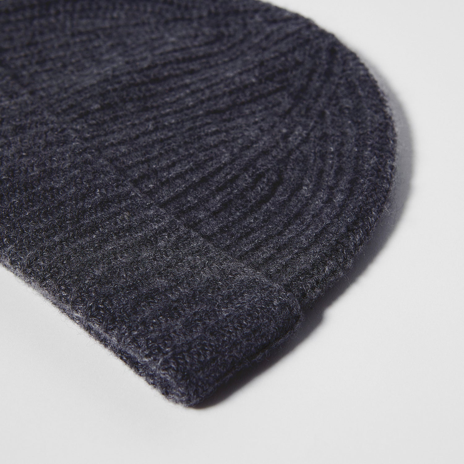 Ribbed Cashmere Beanie