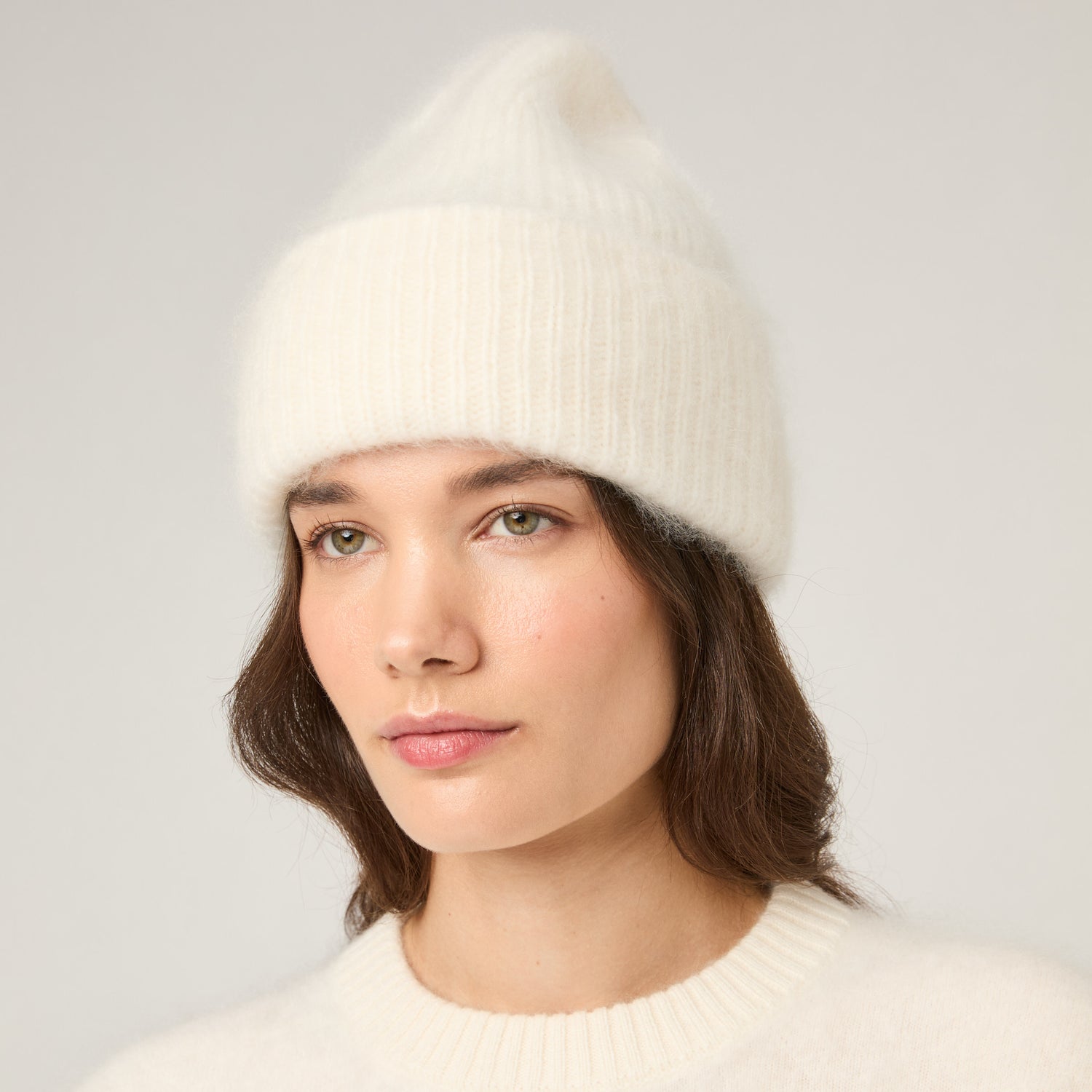 Brushed Cashmere Beanie