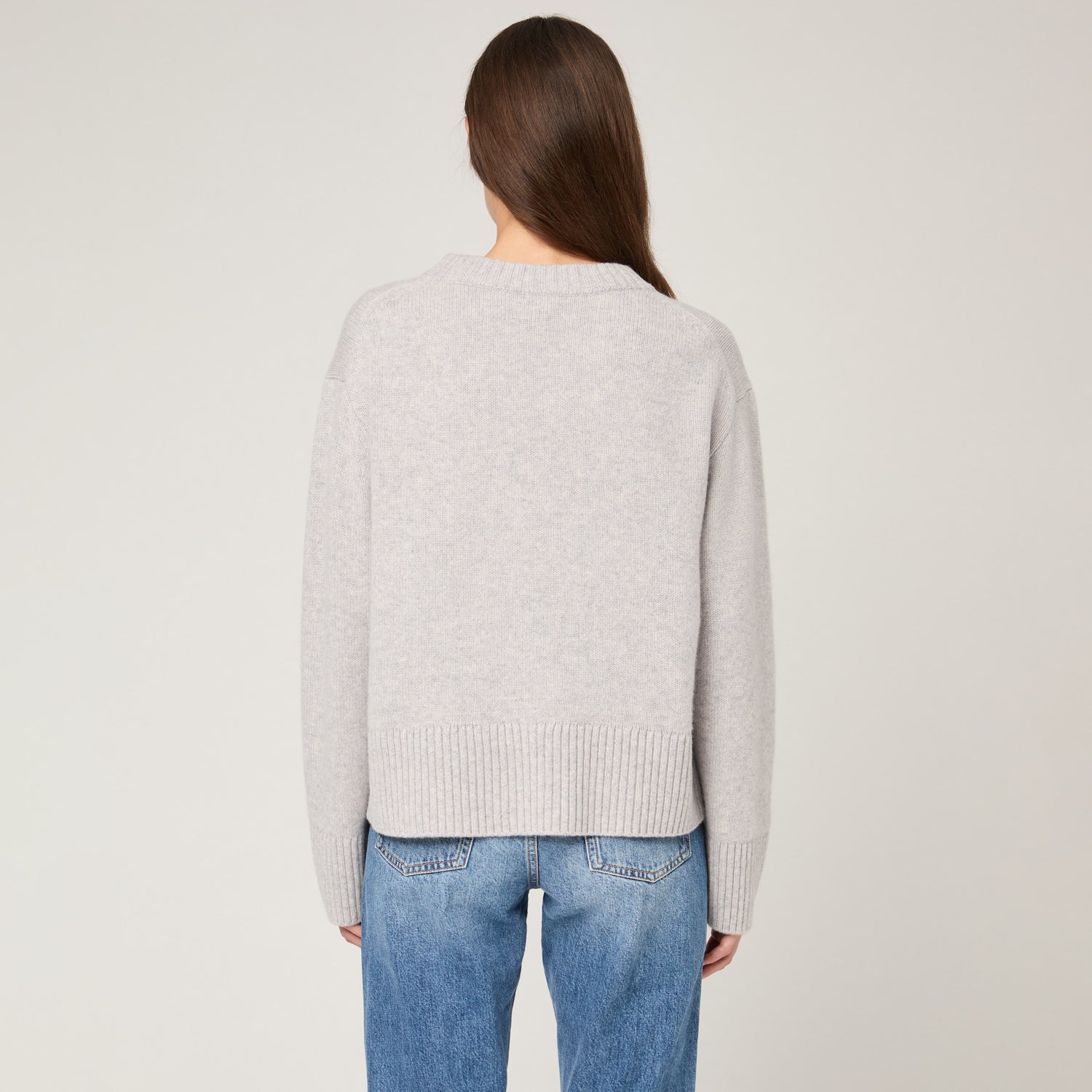 Women's Relaxed Cashmere V-Neck Sweater