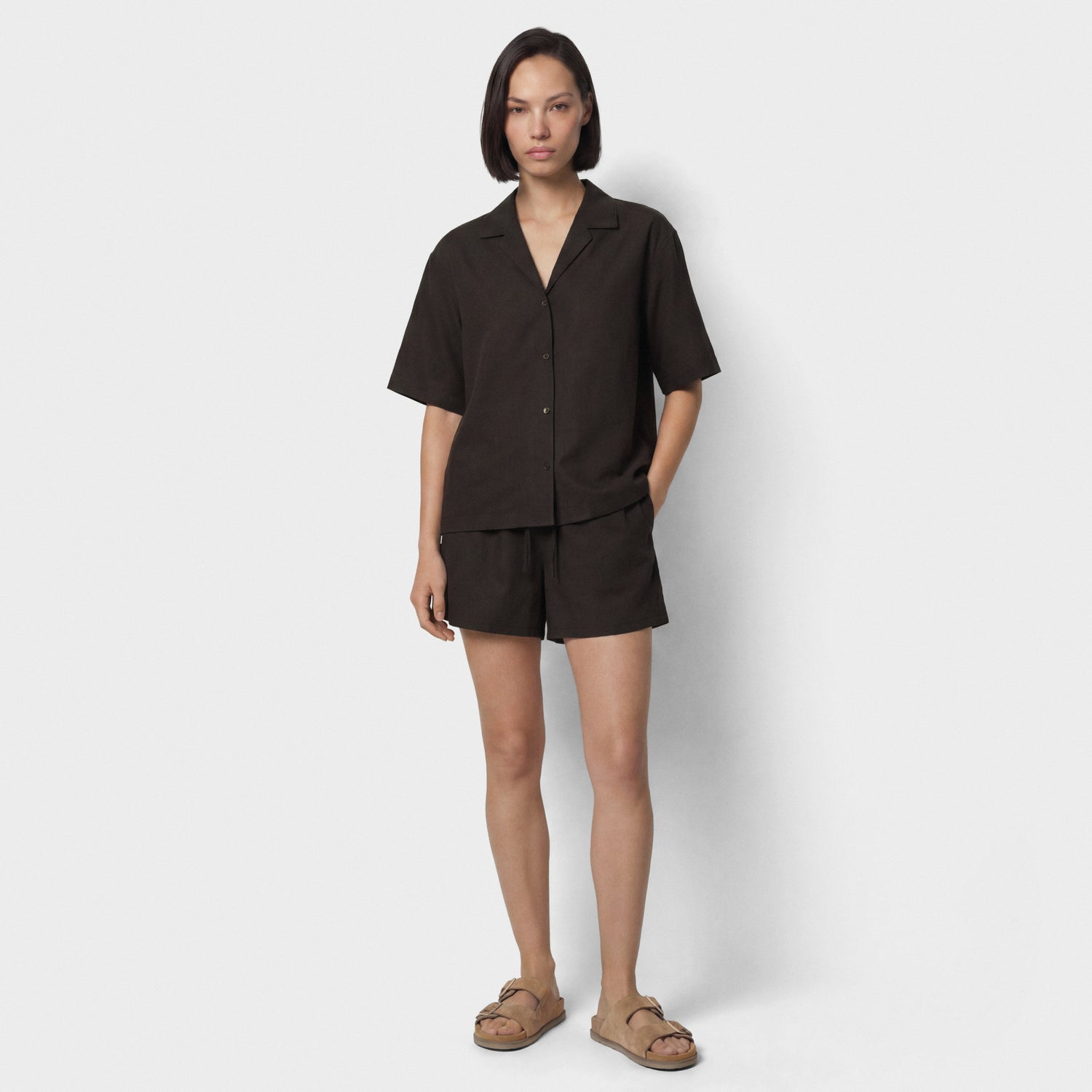 Women's Cotton-Silk Shorts