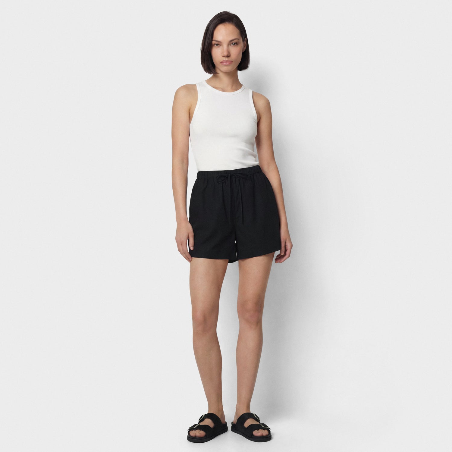 Women's Cotton-Silk Shorts