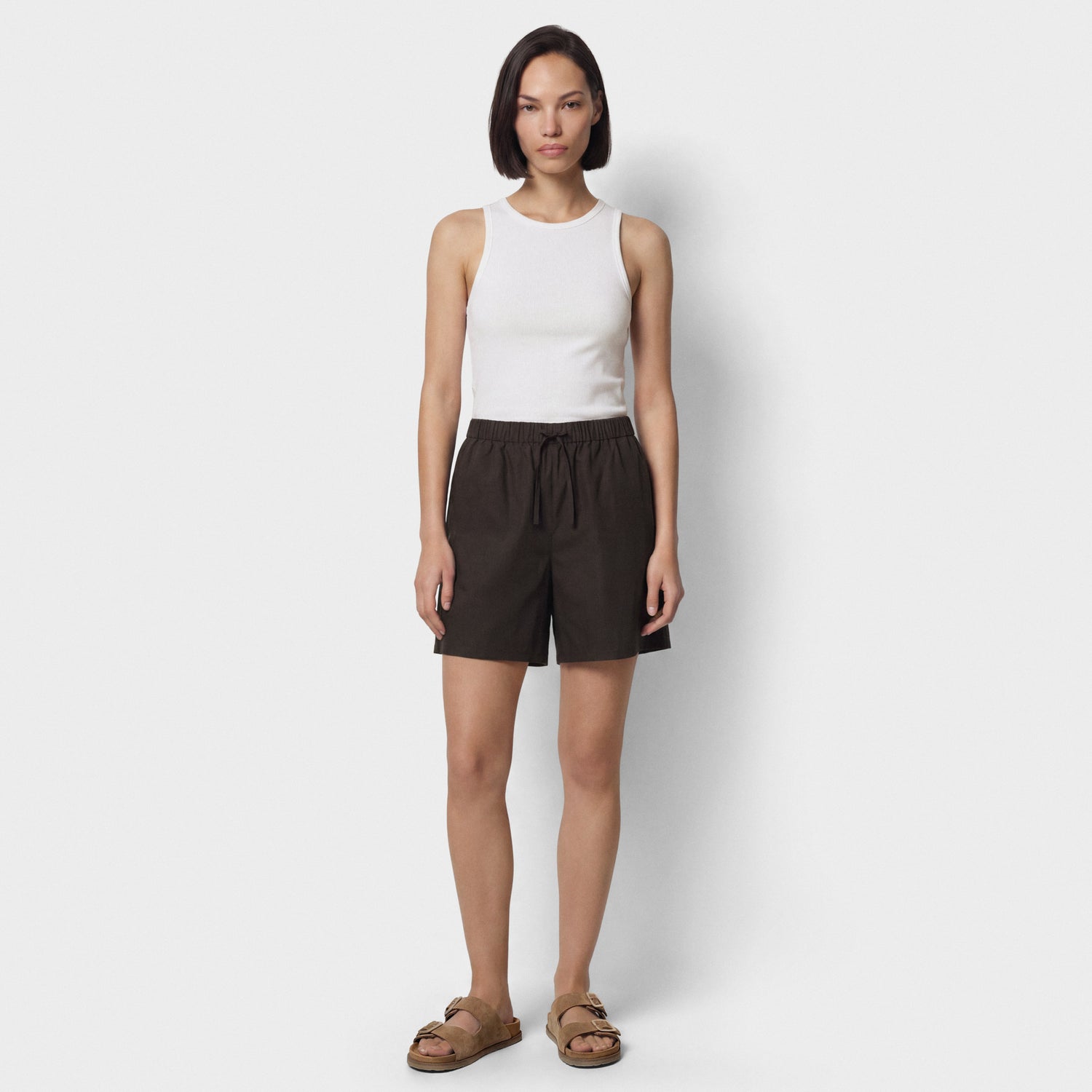 Women's Cotton-Silk Shorts